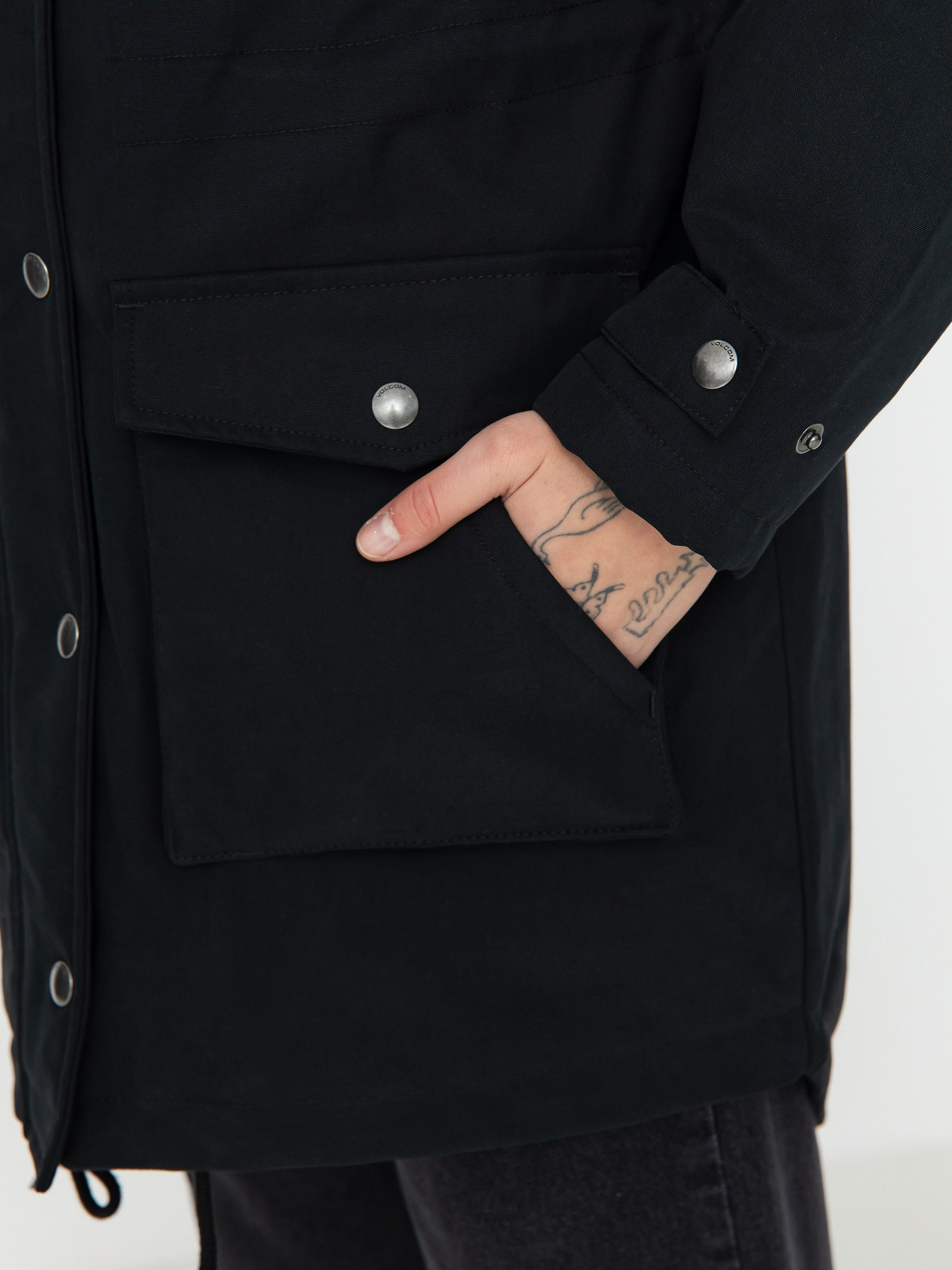 Bunda Volcom Walk On By 5K Parka Wmn (black)