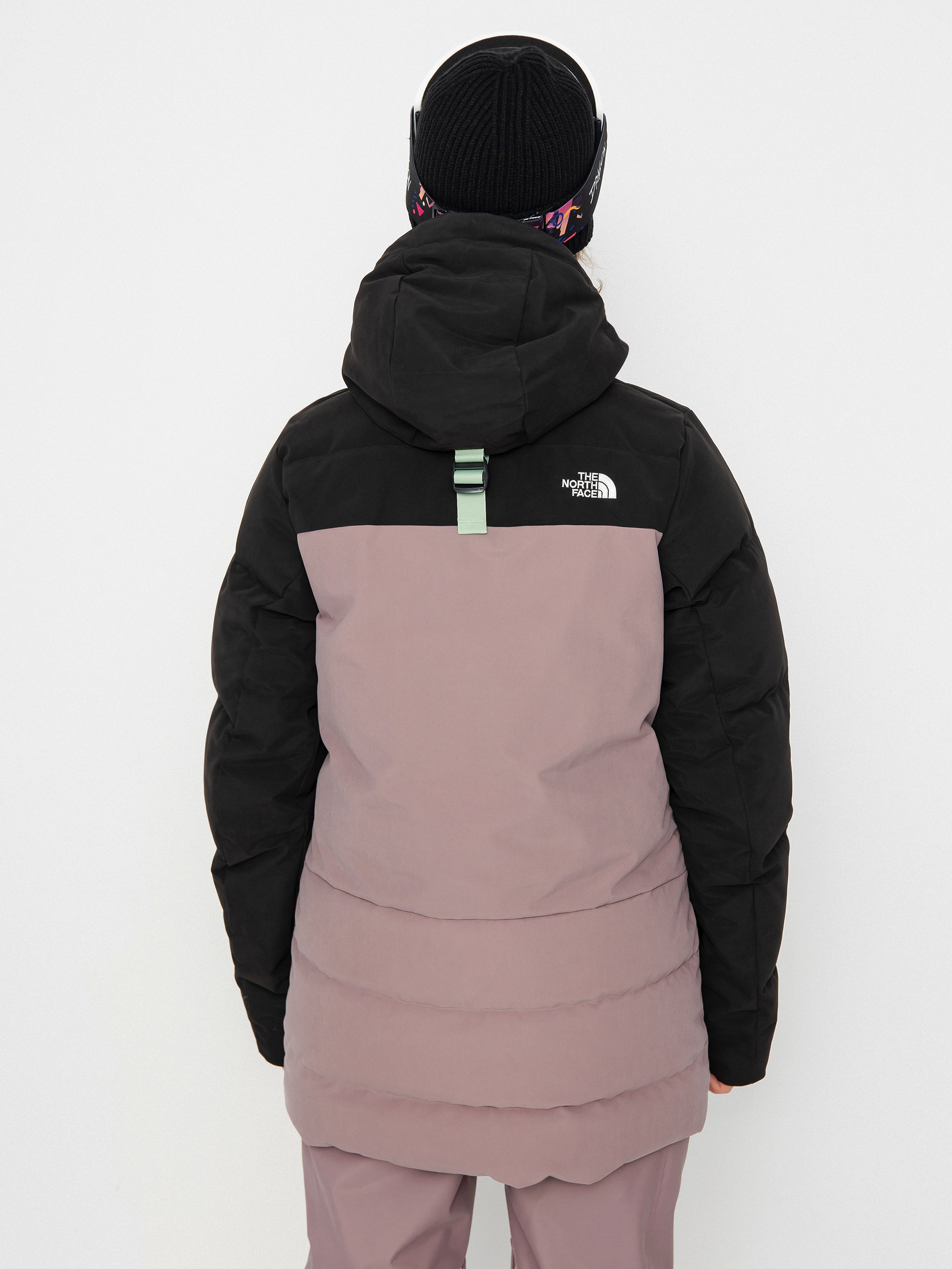 Dámská Snowboardová bunda The North Face Pallie (fawn grey/tnf black)