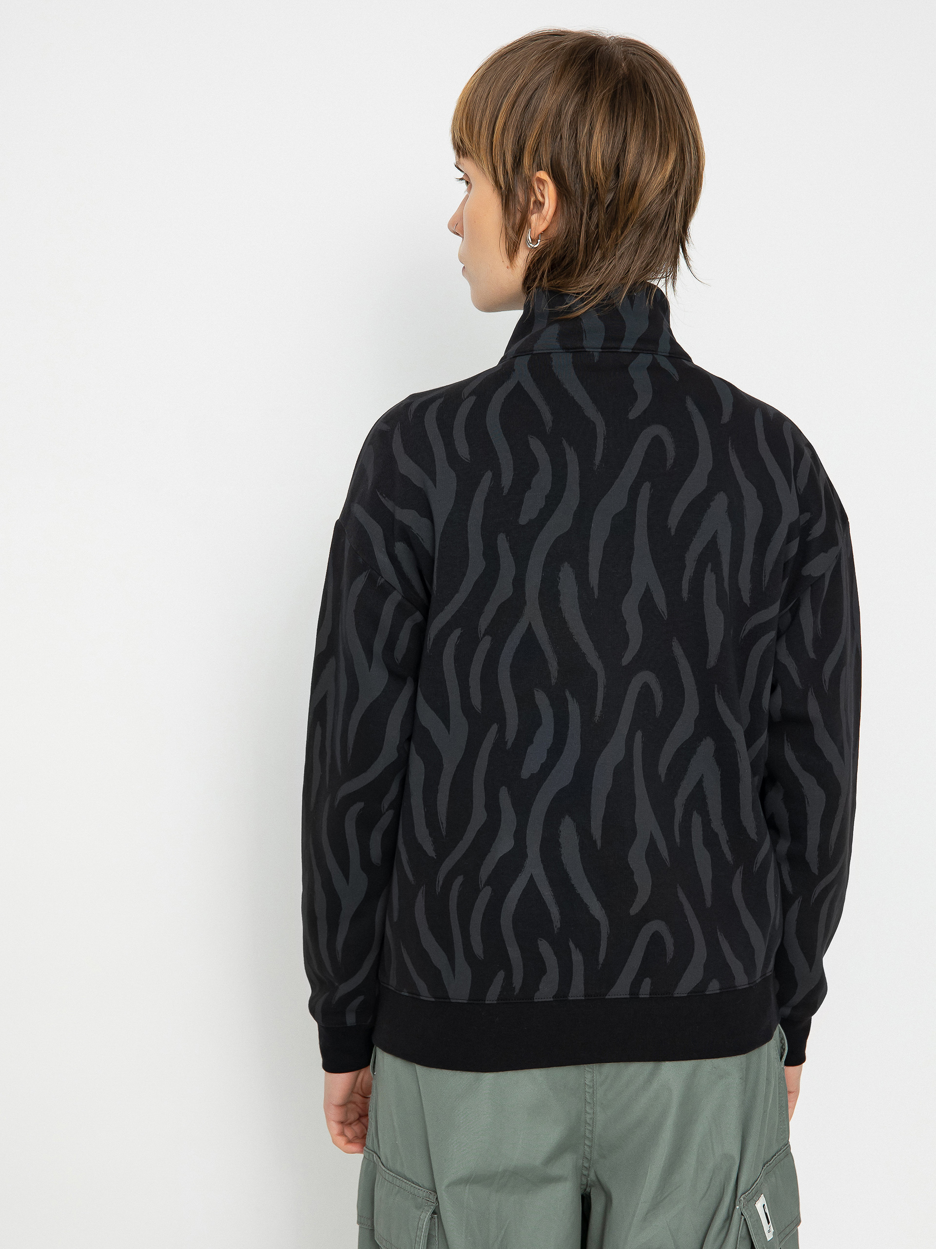 Mikina Champion Legacy Full Zip Sweatshirt 116912 Wmn (nbk/allover)