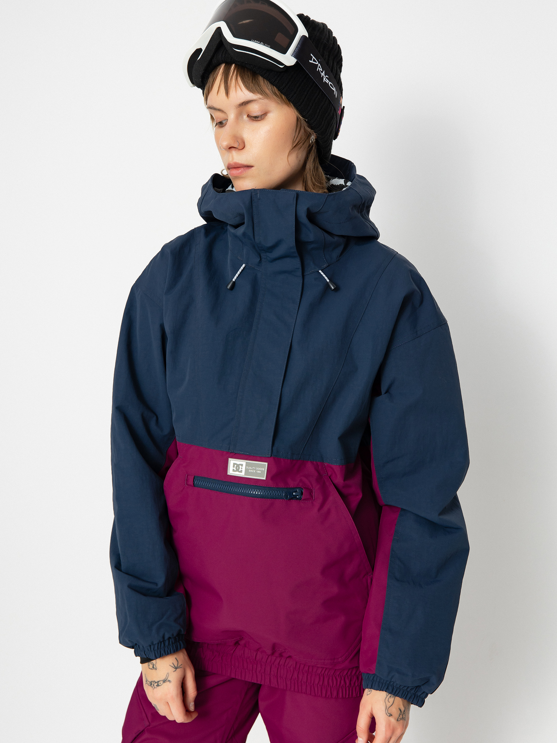 Dámská Snowboardová bunda DC Chalet (dress blues)