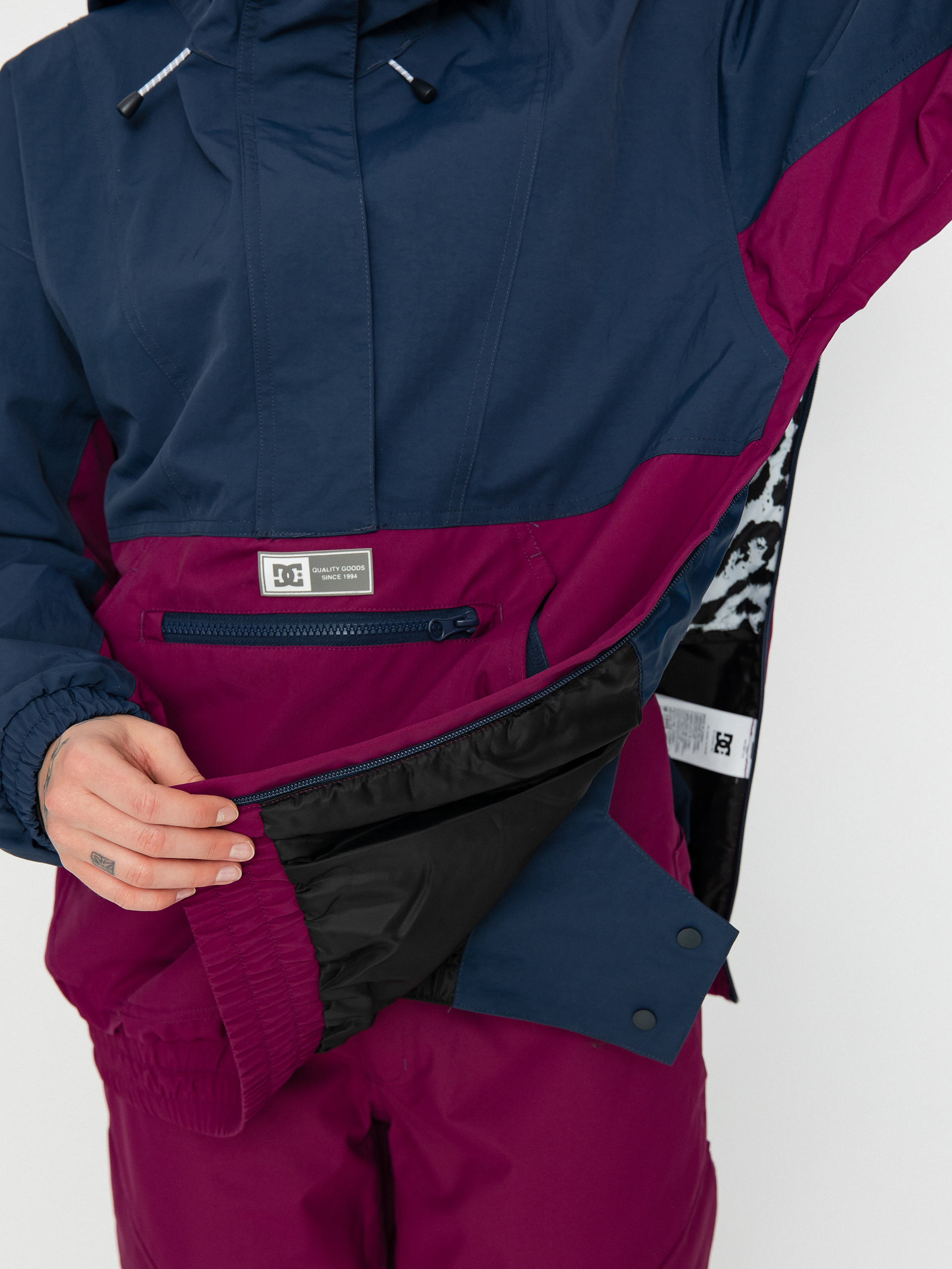 Dámská Snowboardová bunda DC Chalet (dress blues)