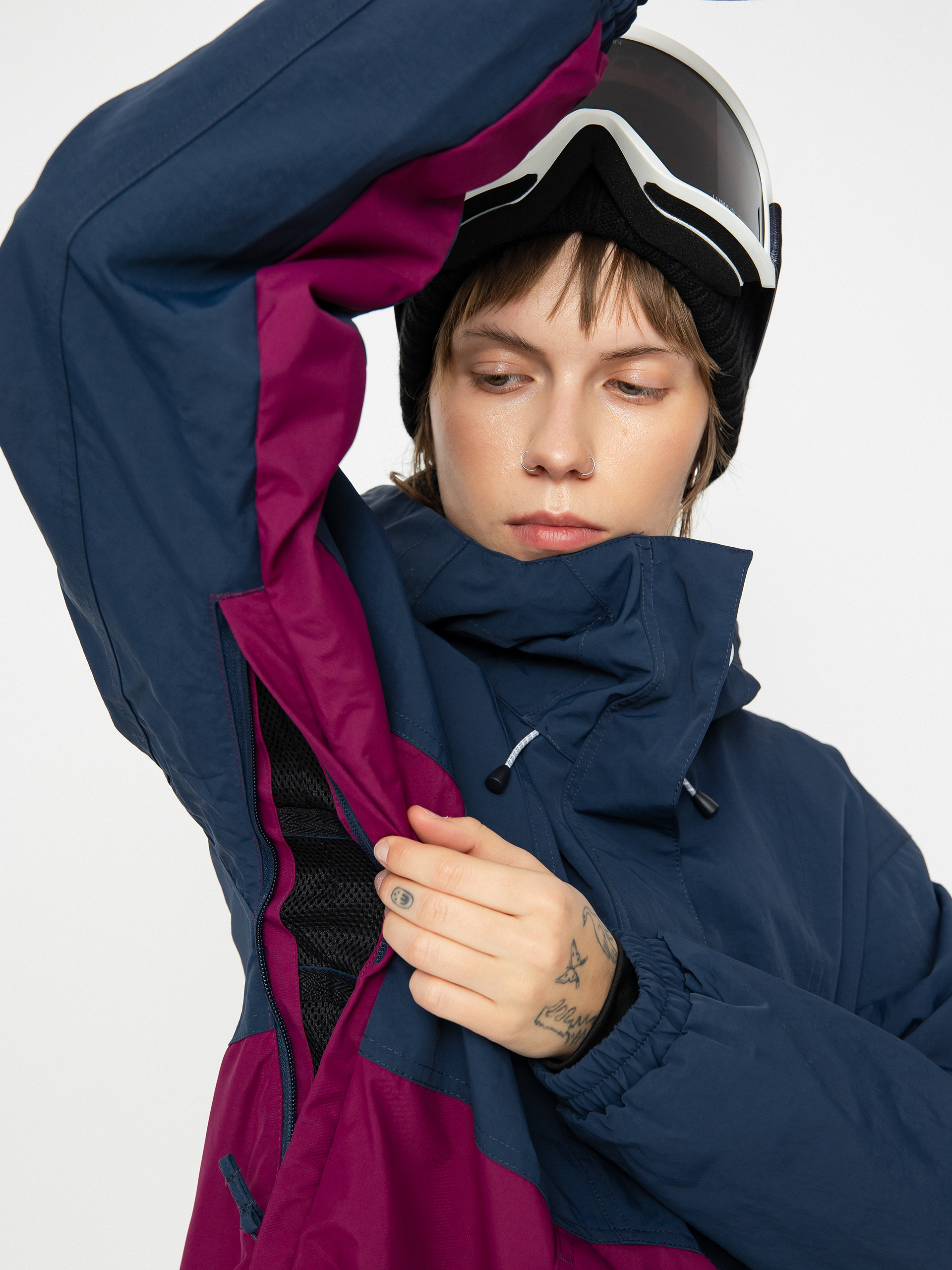 Dámská Snowboardová bunda DC Chalet (dress blues)