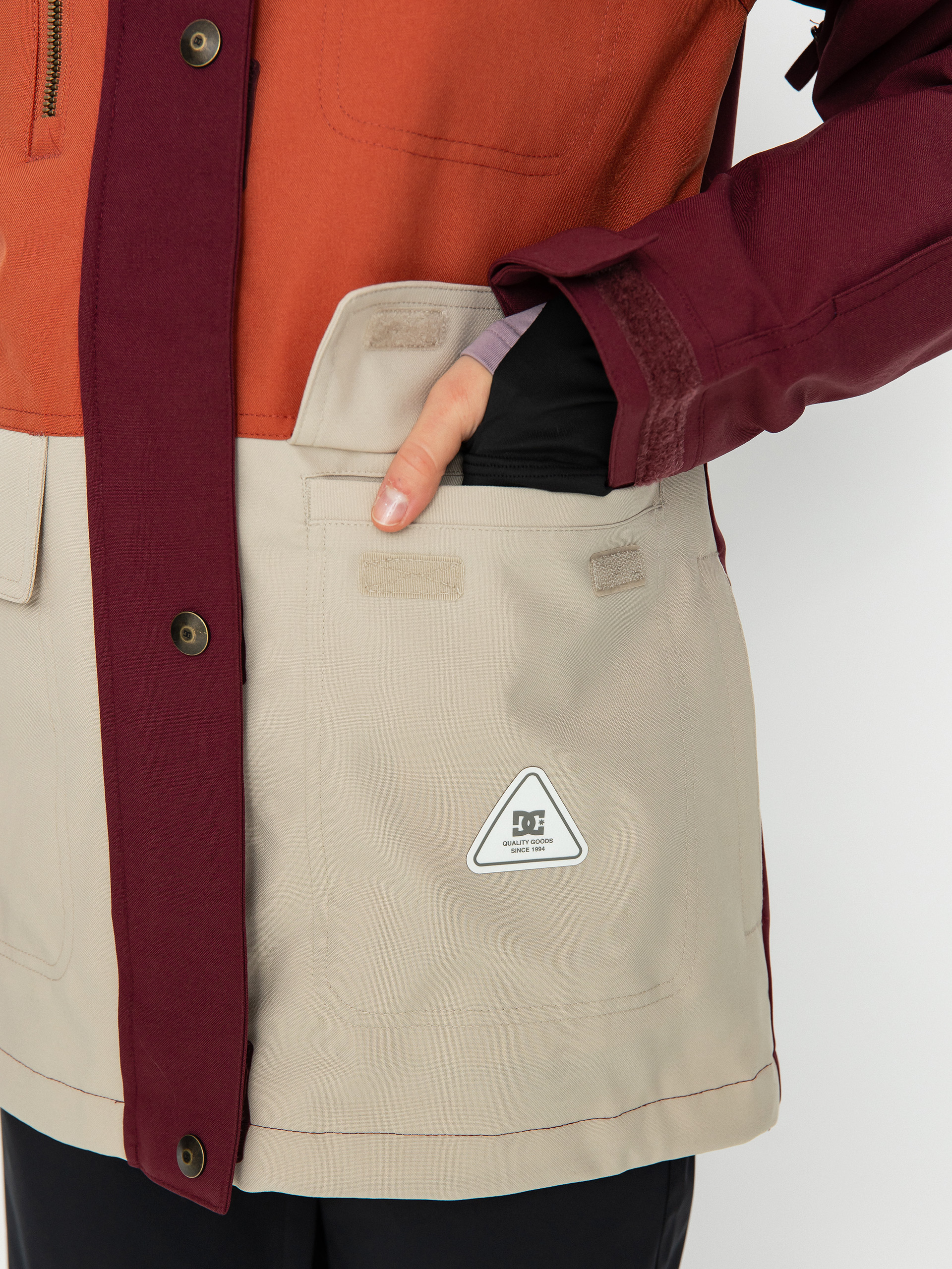 Dámská Snowboardová bunda DC Liberate (tawny port)