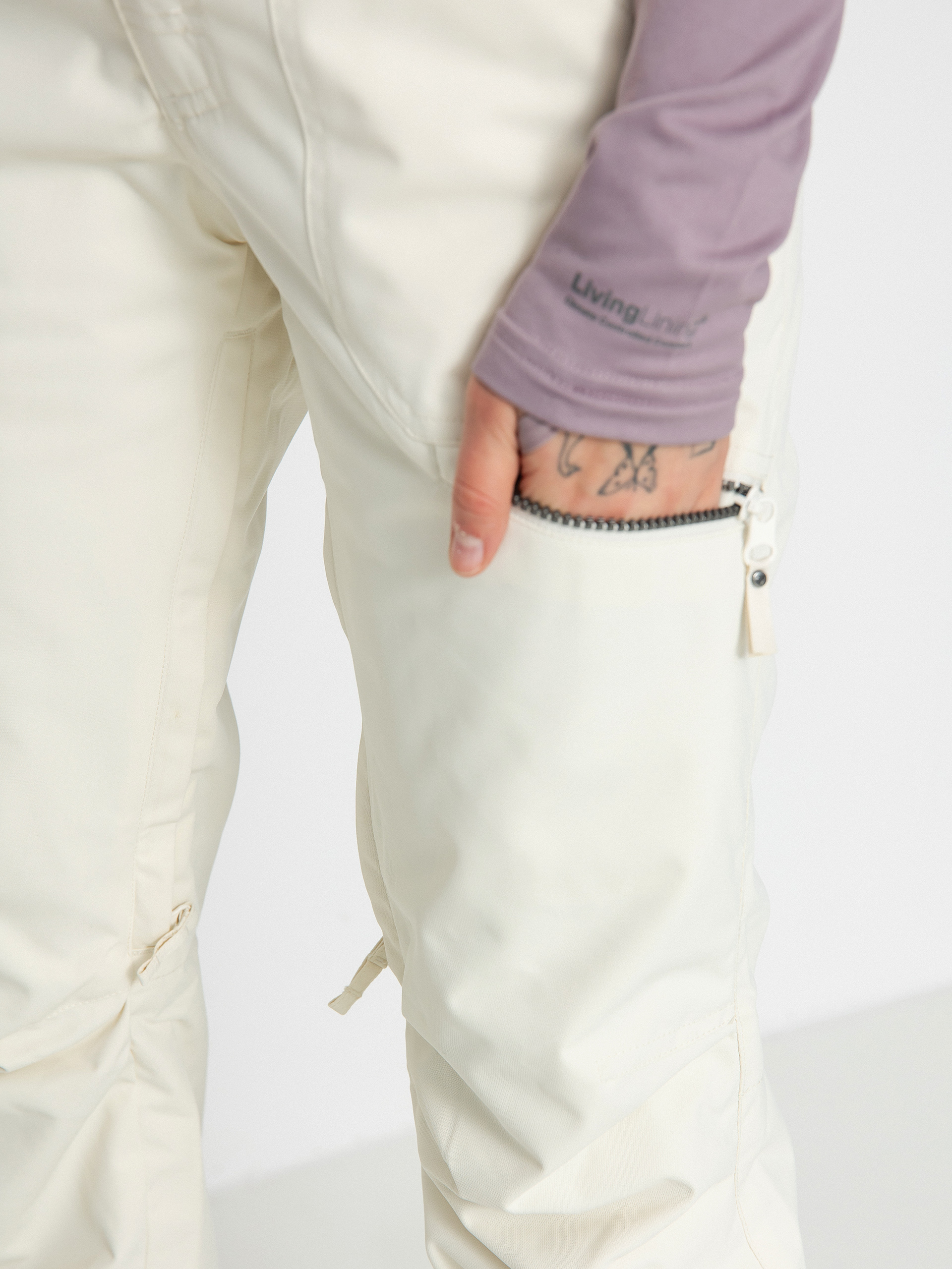 Dámské Snowboardové kalhoty Roxy Nadia (egret)