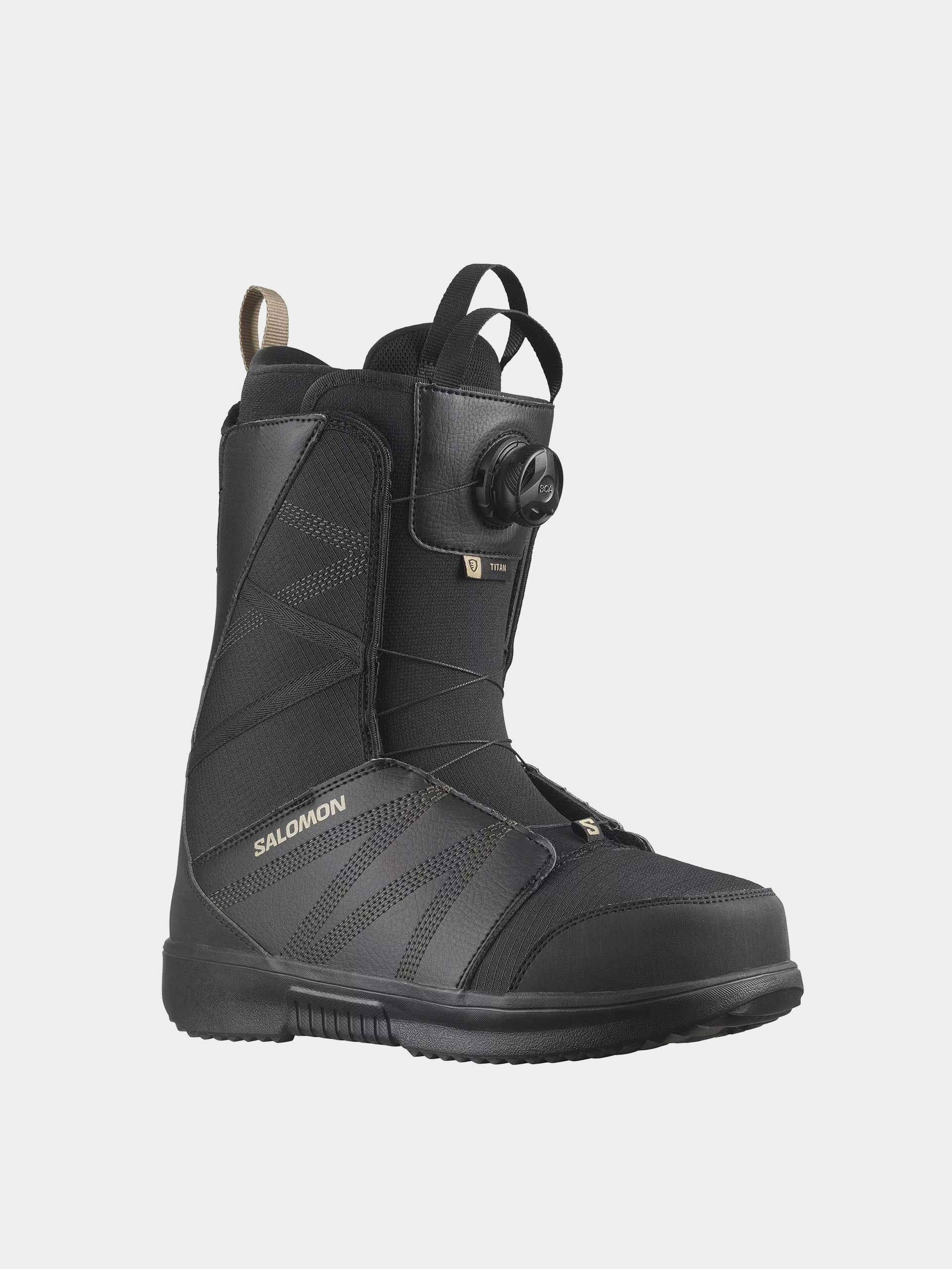 Boty na snowboard Salomon Titan Boa (black/black/roasted cashew)