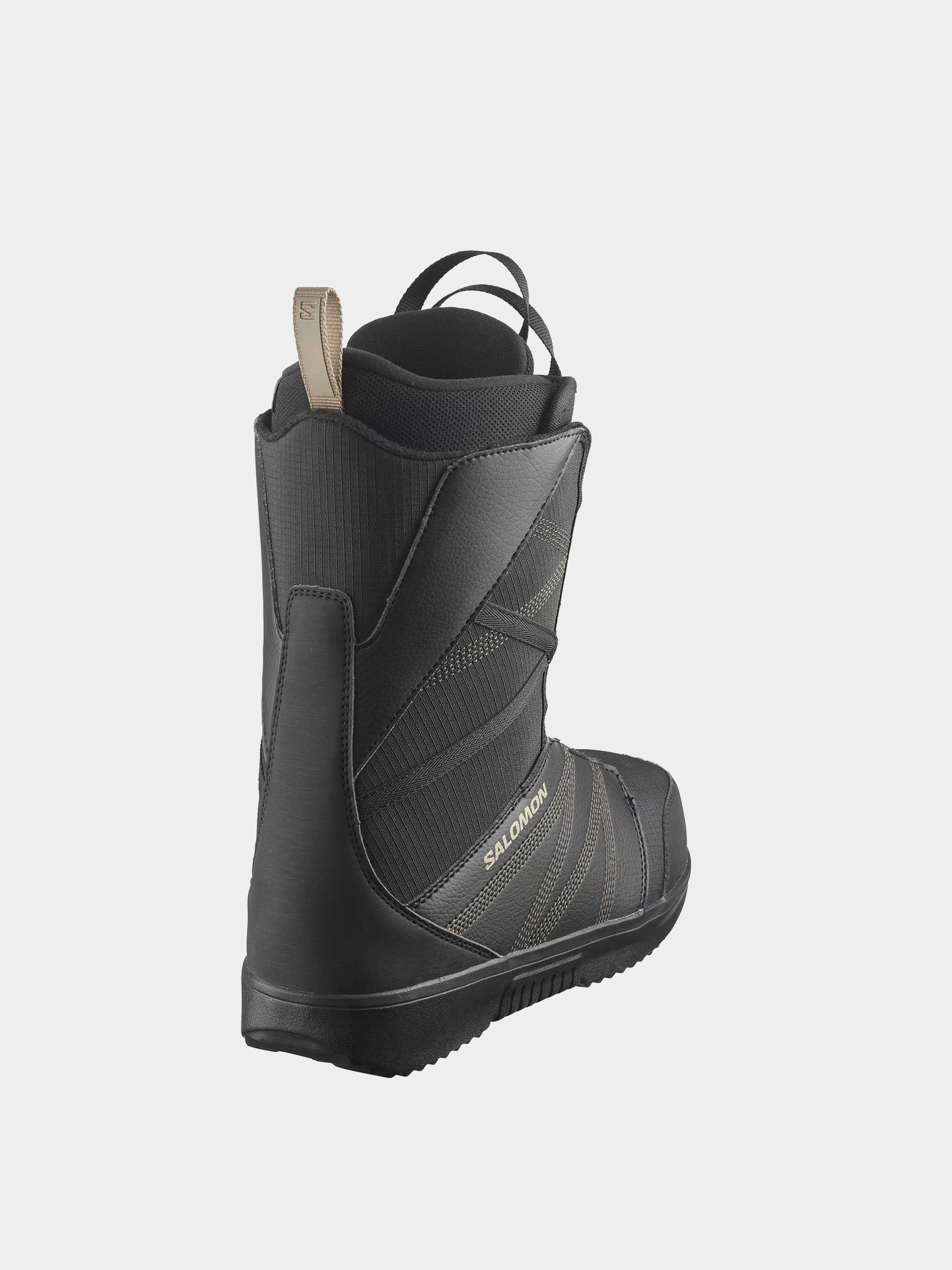Pánské Boty na snowboard Salomon Titan Boa (black/black/roasted cashew)