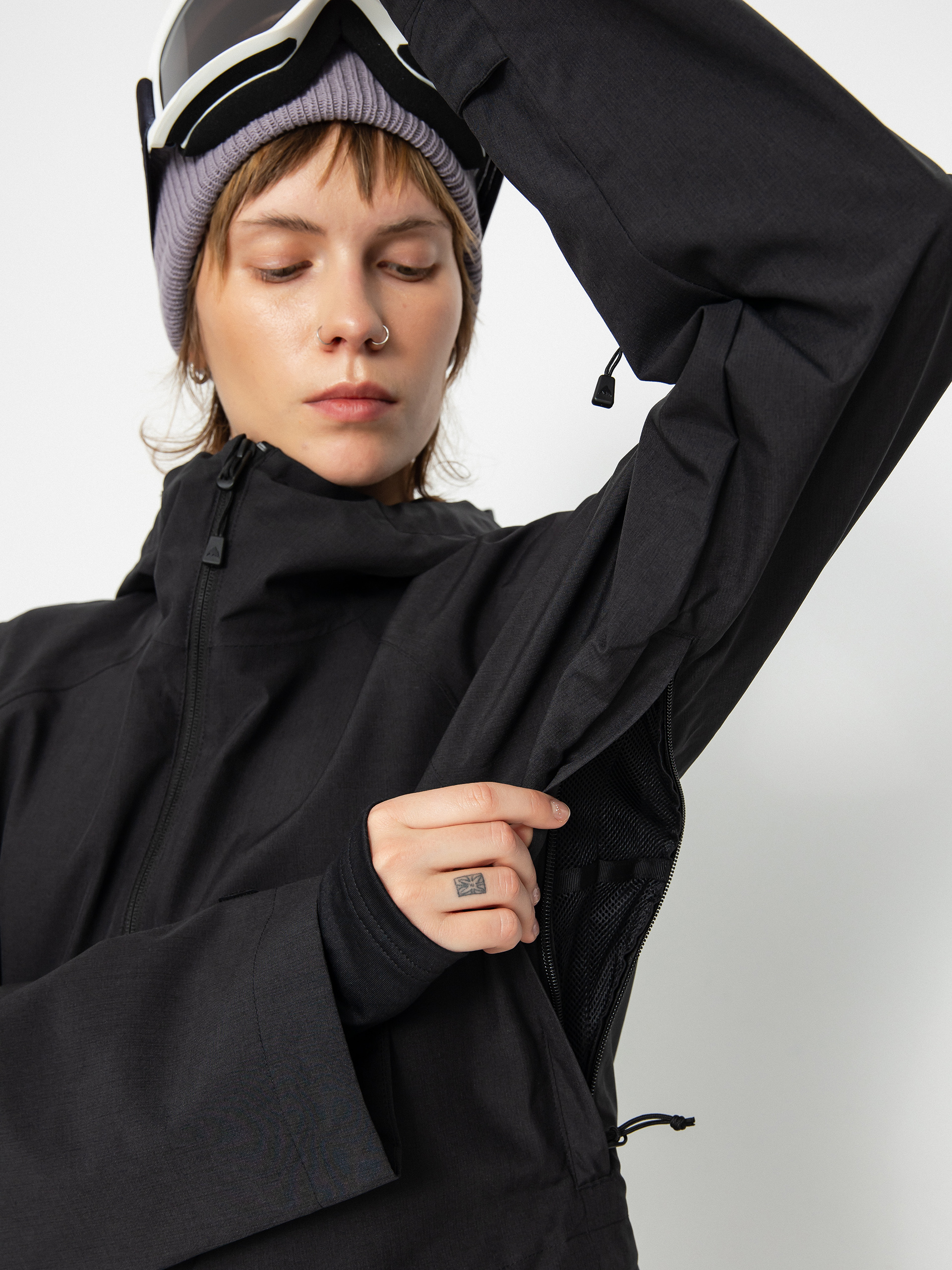 Dámská Snowboardová bunda Burton Lalik (true black)