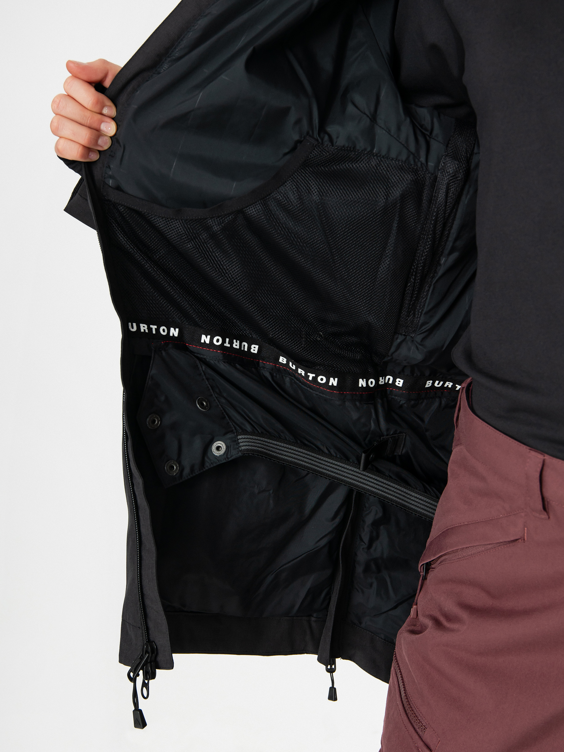 Dámská Snowboardová bunda Burton Lalik (true black)