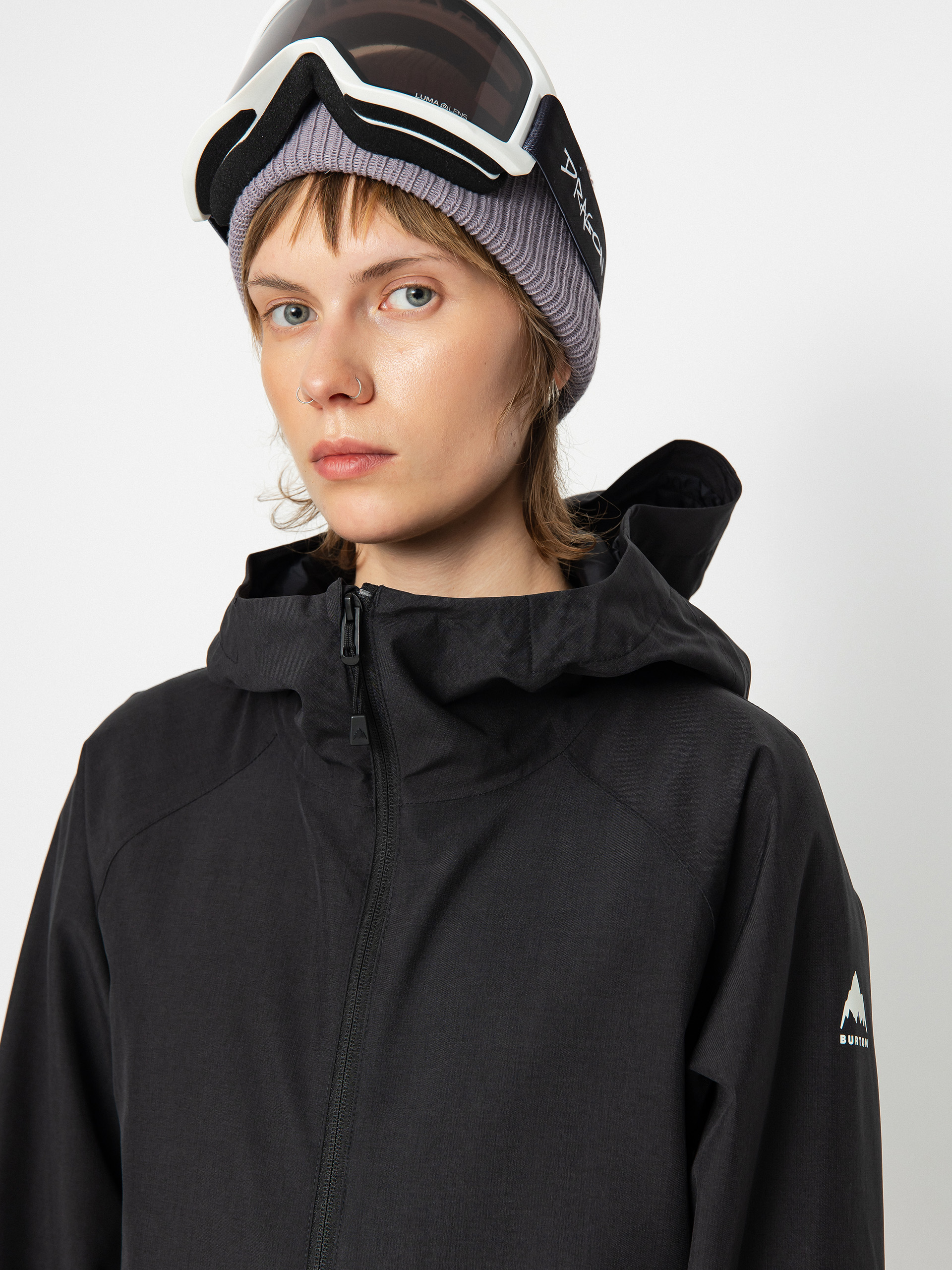 Dámská Snowboardová bunda Burton Lalik (true black)
