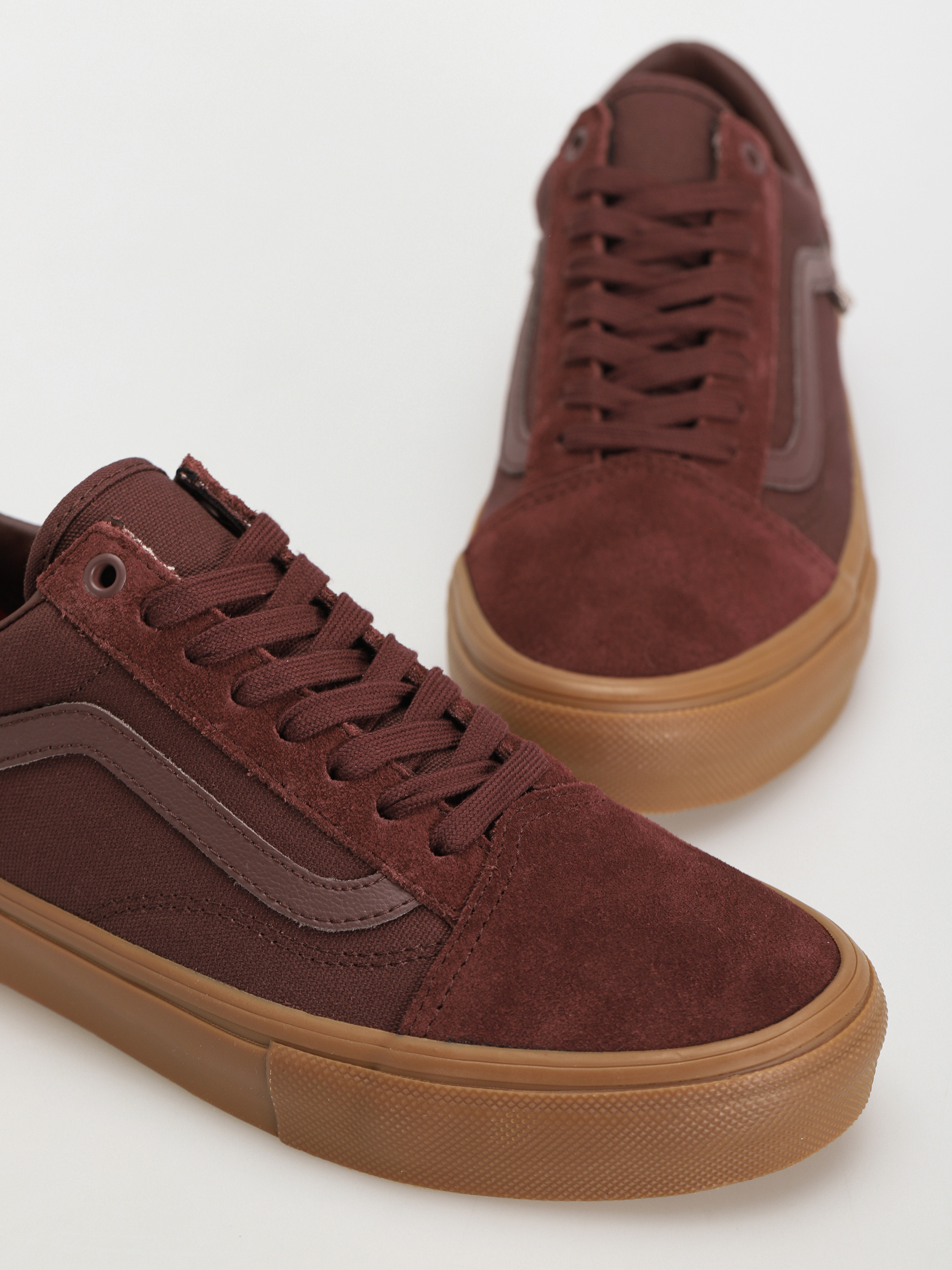Boty Vans Skate Old Skool (dark red/gum)