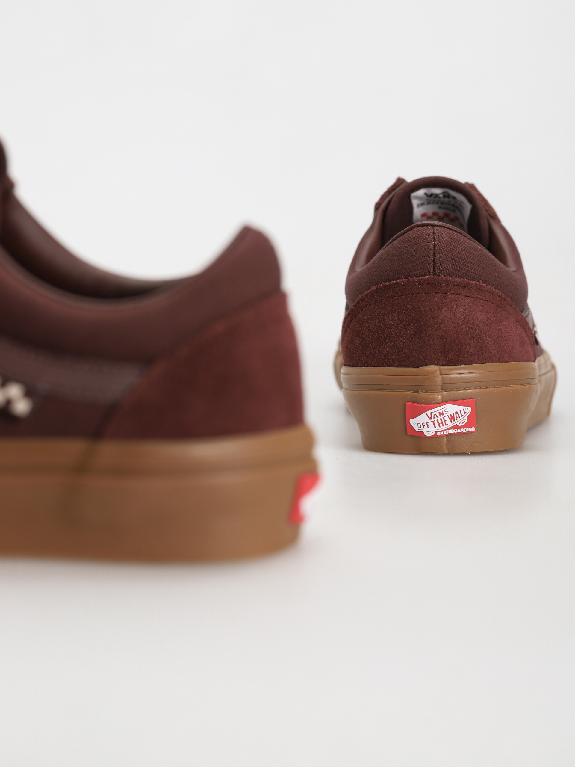 Boty Vans Skate Old Skool (dark red/gum)