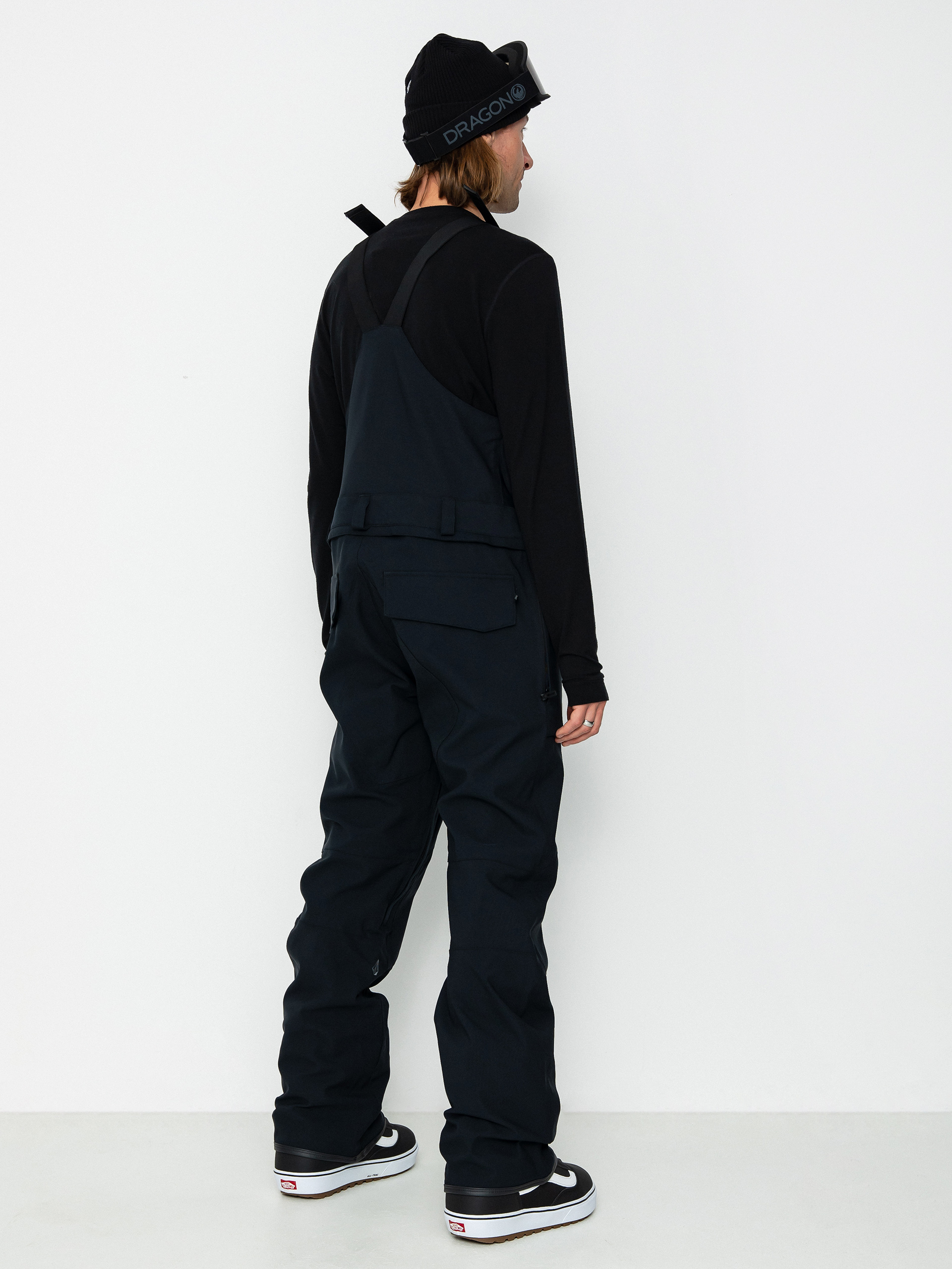 Pánské Snowboardové kalhoty Volcom Roan Bib Overall (black)
