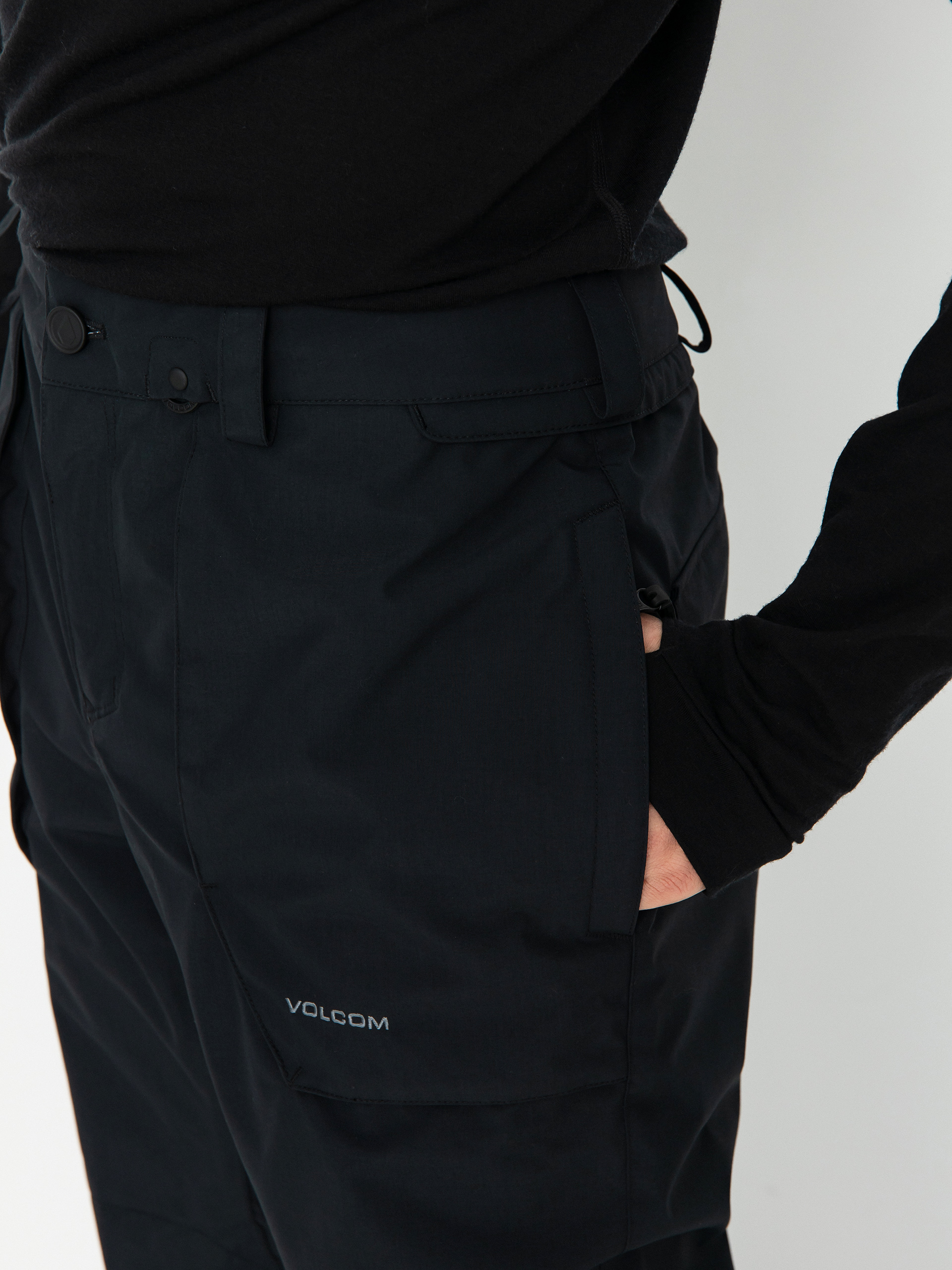 Pánské Snowboardové kalhoty Volcom Roan (black)