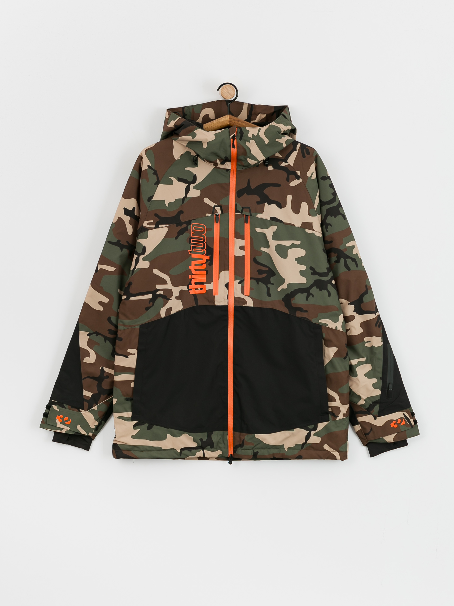 Pánská Snowboardová bunda ThirtyTwo Lashed Insulated (black/camo)