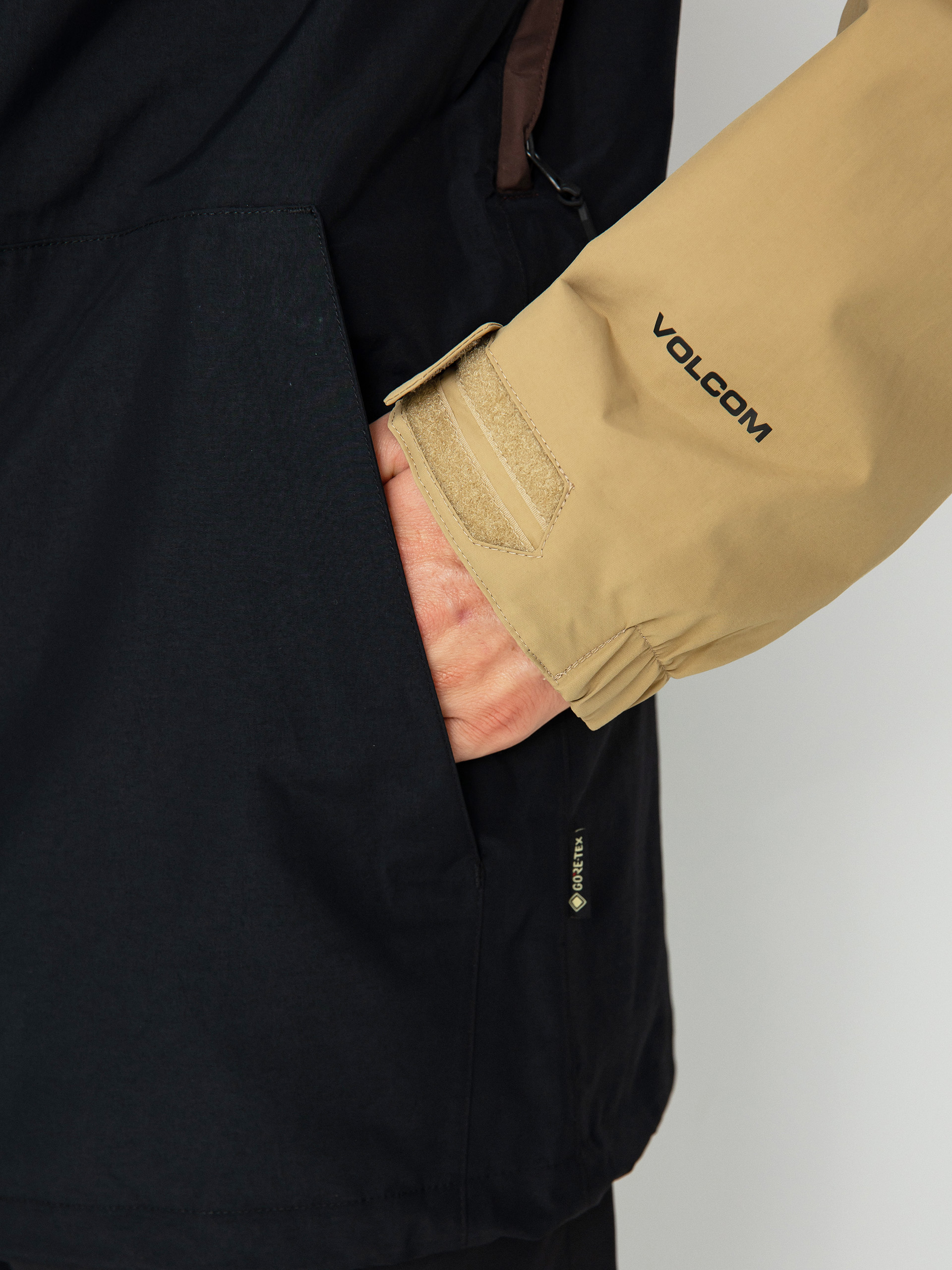 Pánská Snowboardová bunda Volcom L Gore Tex (brown)