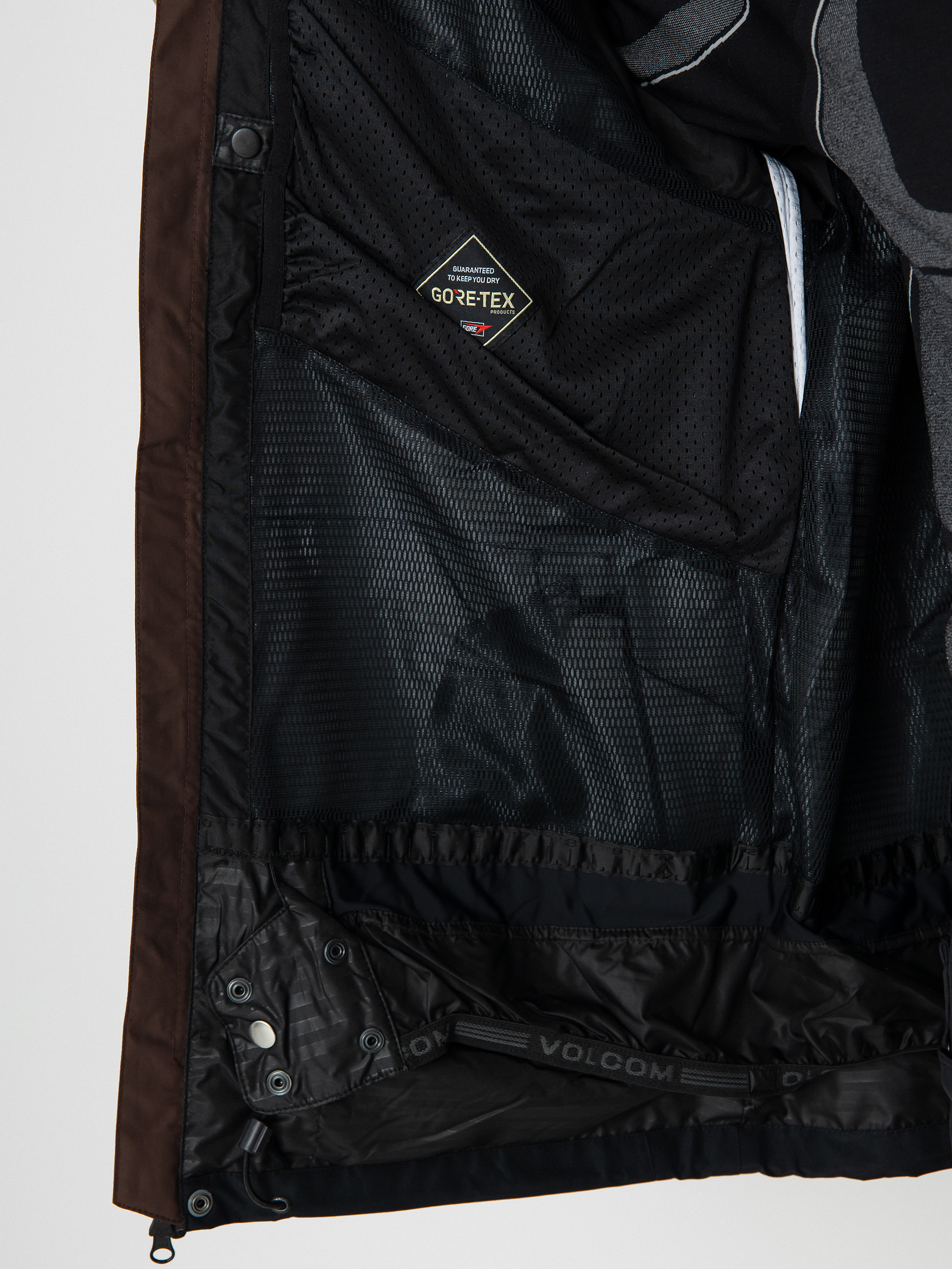 Pánská Snowboardová bunda Volcom L Gore Tex (brown)