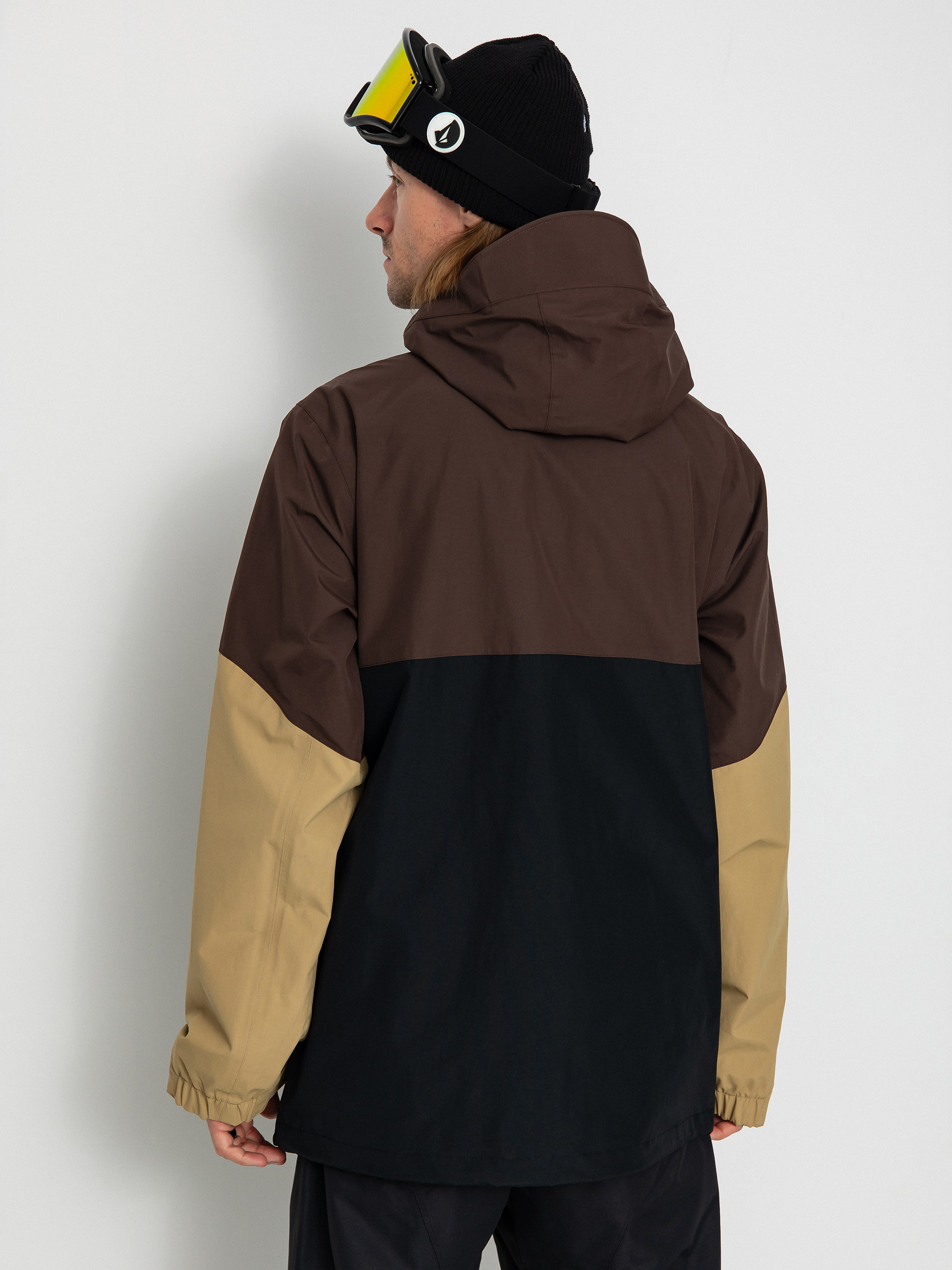 Pánská Snowboardová bunda Volcom L Gore Tex (brown)