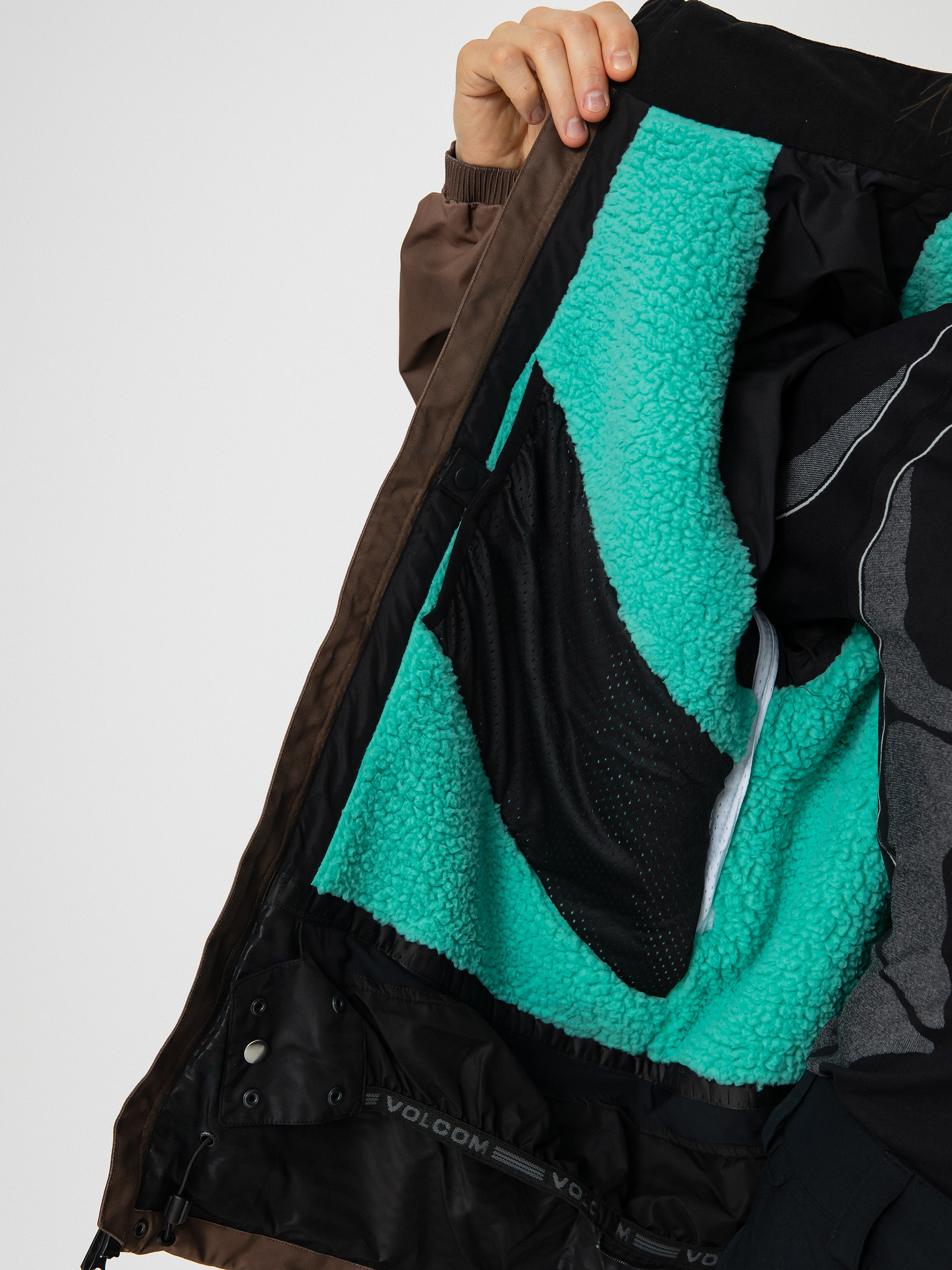 Pánská Snowboardová bunda Volcom Ravraah (water teak)