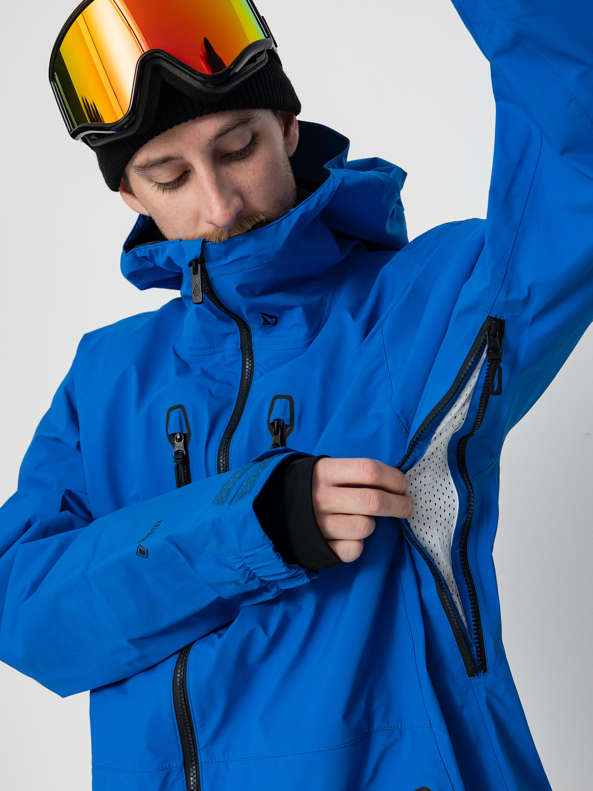 Pánská Snowboardová bunda Volcom Tds Inf Gore Tex (electric blue)