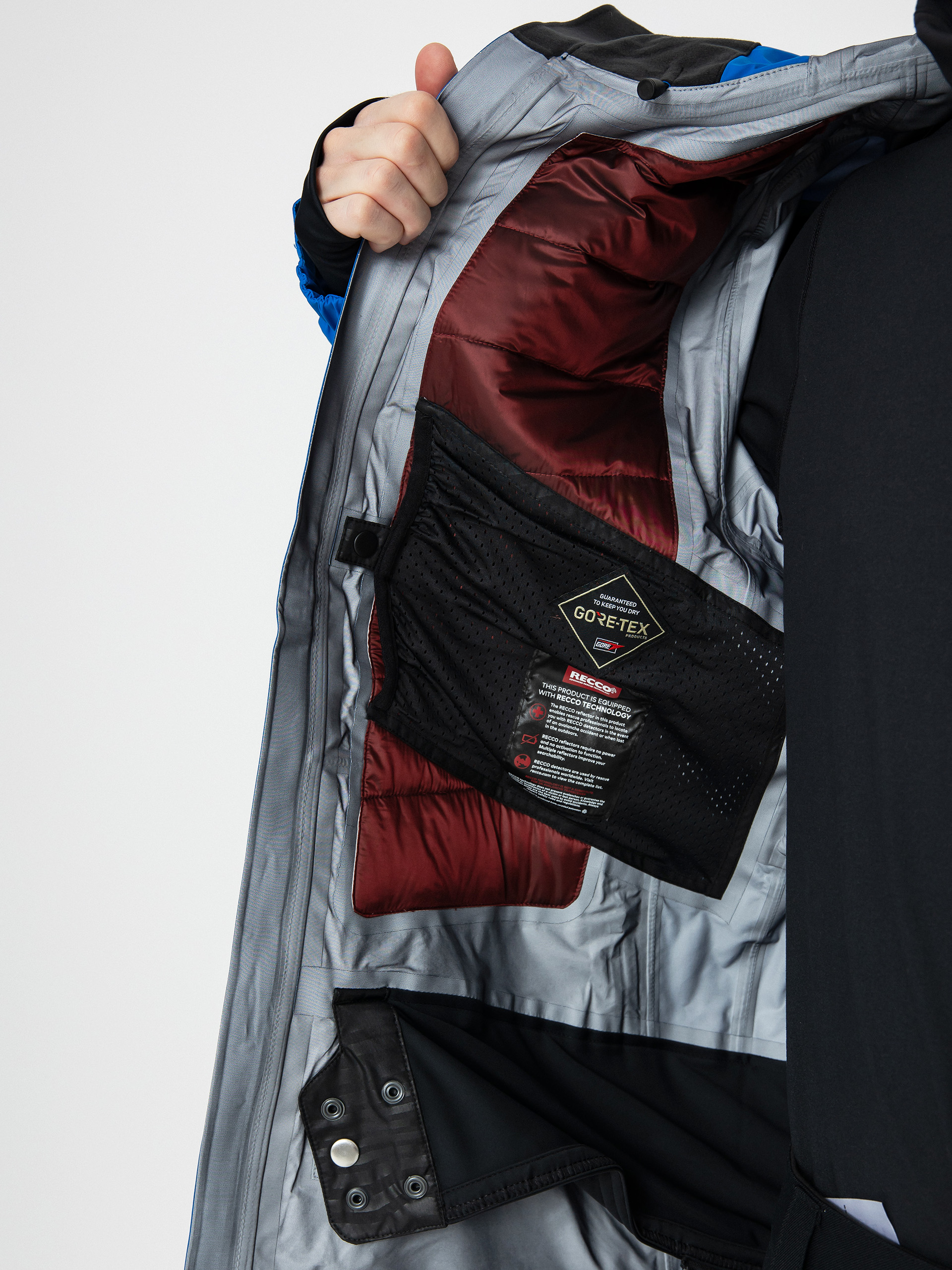 Pánská Snowboardová bunda Volcom Tds Inf Gore Tex (electric blue)