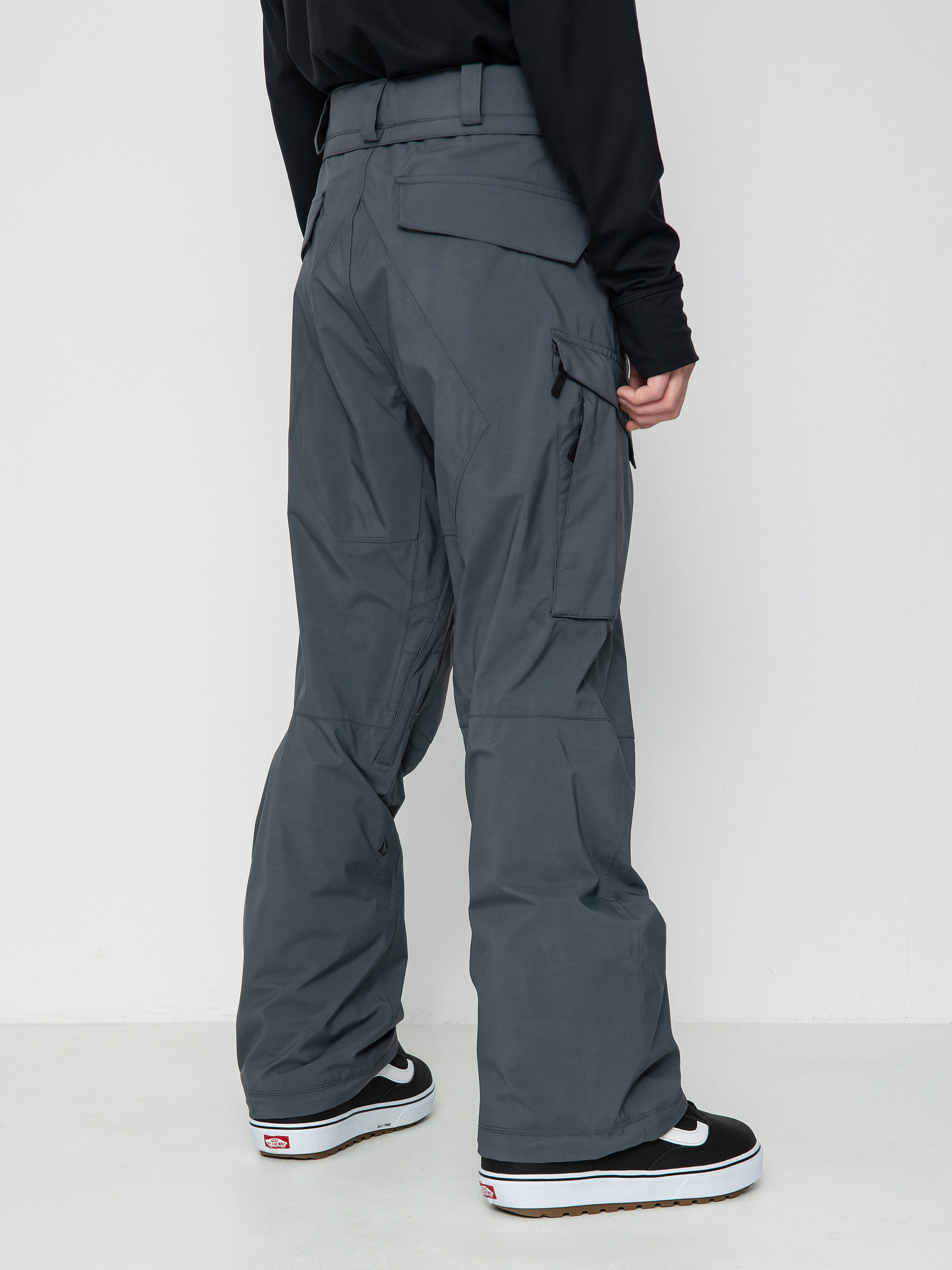 Pánské Snowboardové kalhoty Volcom Stone Stretch Gore Tex (dark grey)
