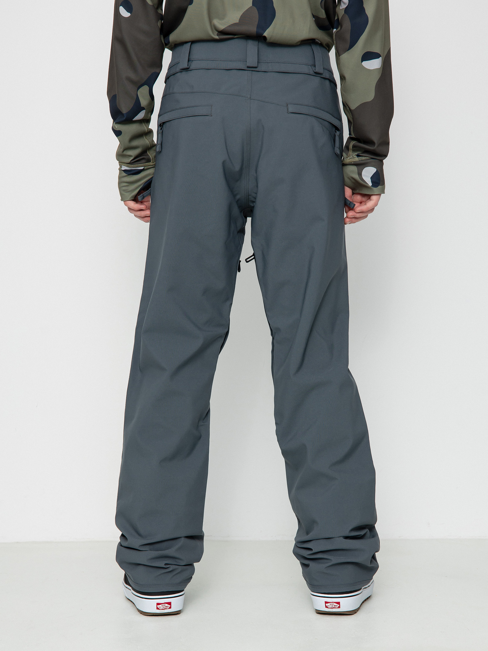 Pánské Snowboardové kalhoty Volcom Freakin Snow Chino (dark grey)