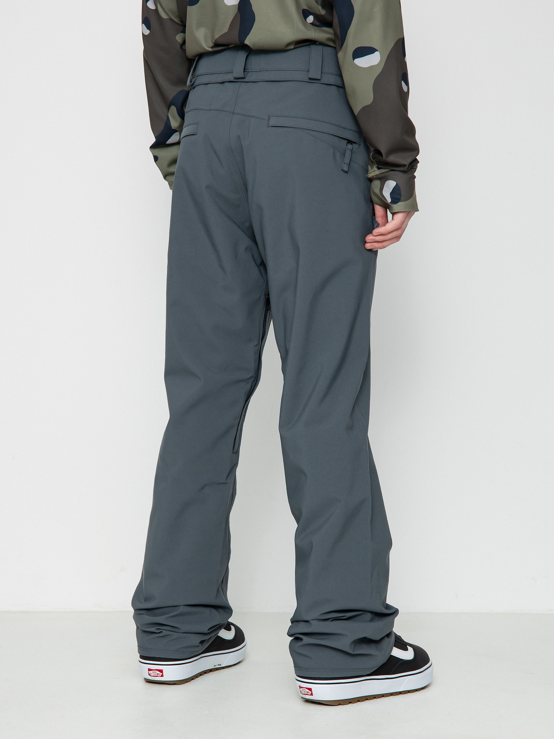 Pánské Snowboardové kalhoty Volcom Freakin Snow Chino (dark grey)