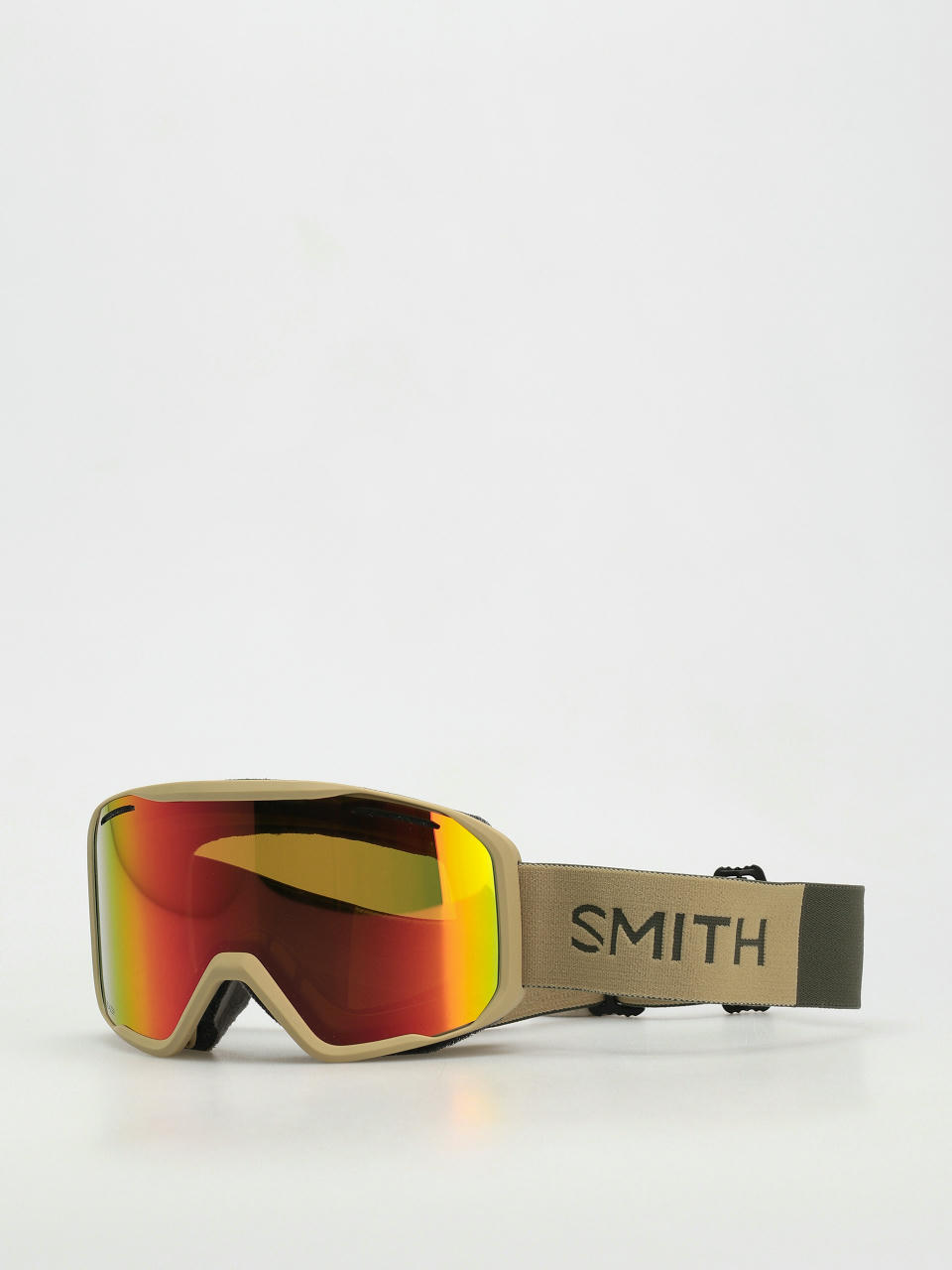 Brýle na snowboard Smith Blazer (sandstorm/red sol-x mirror)