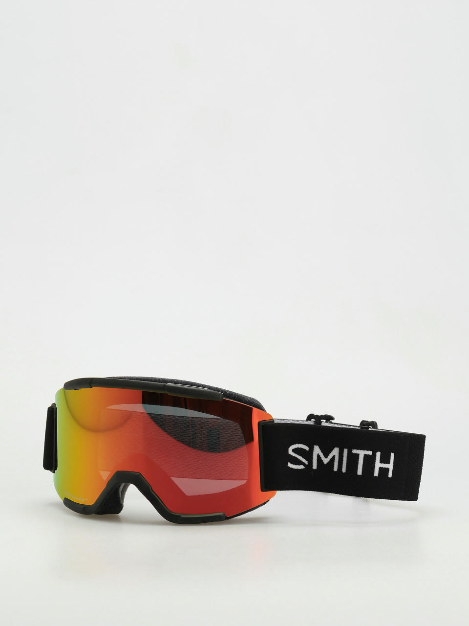 Brýle na snowboard Smith Squad (black/chromapop sun red mirror)