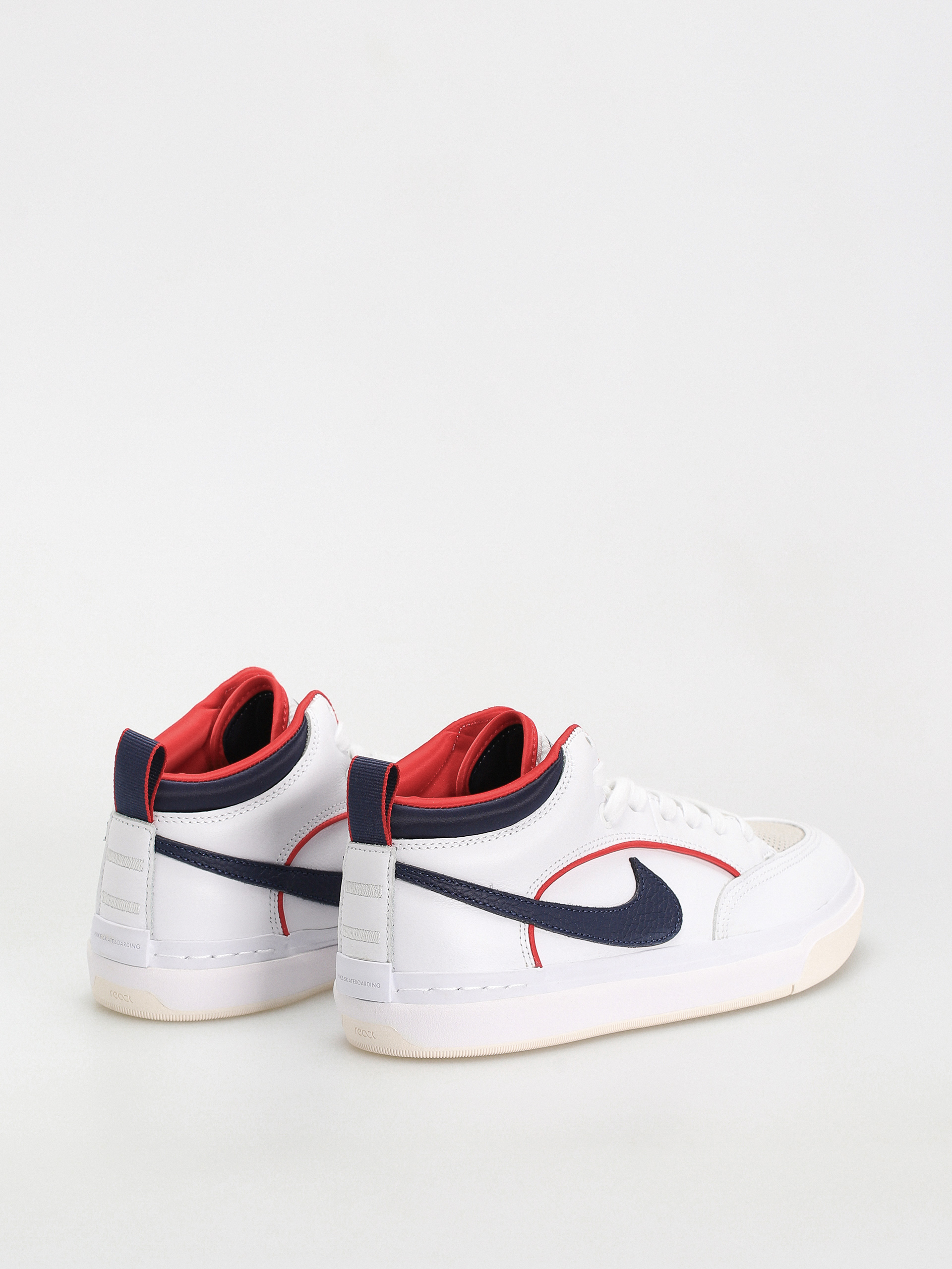 Boty Nike SB React Leo Premium (white/midnight navy university red white)