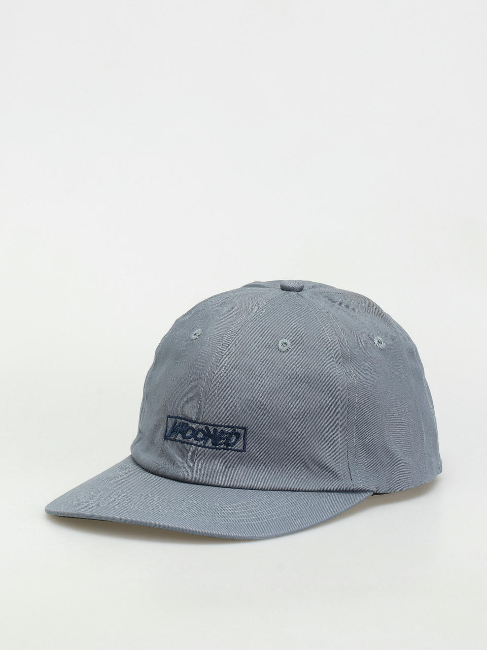 Kšiltovka Krooked Adj Moonsmile Scrpt Strapback (blue)