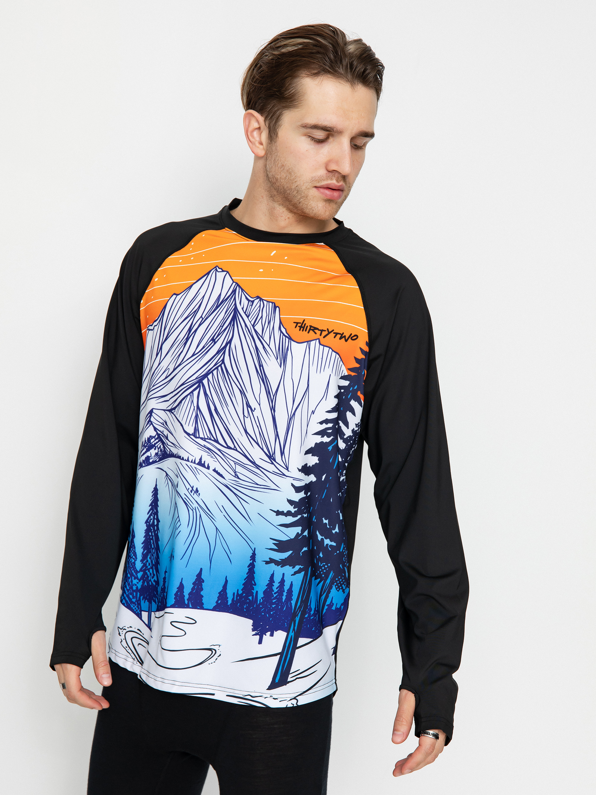 Spodní prádlo ThirtyTwo Ridelite Ls Shirt (forrest)