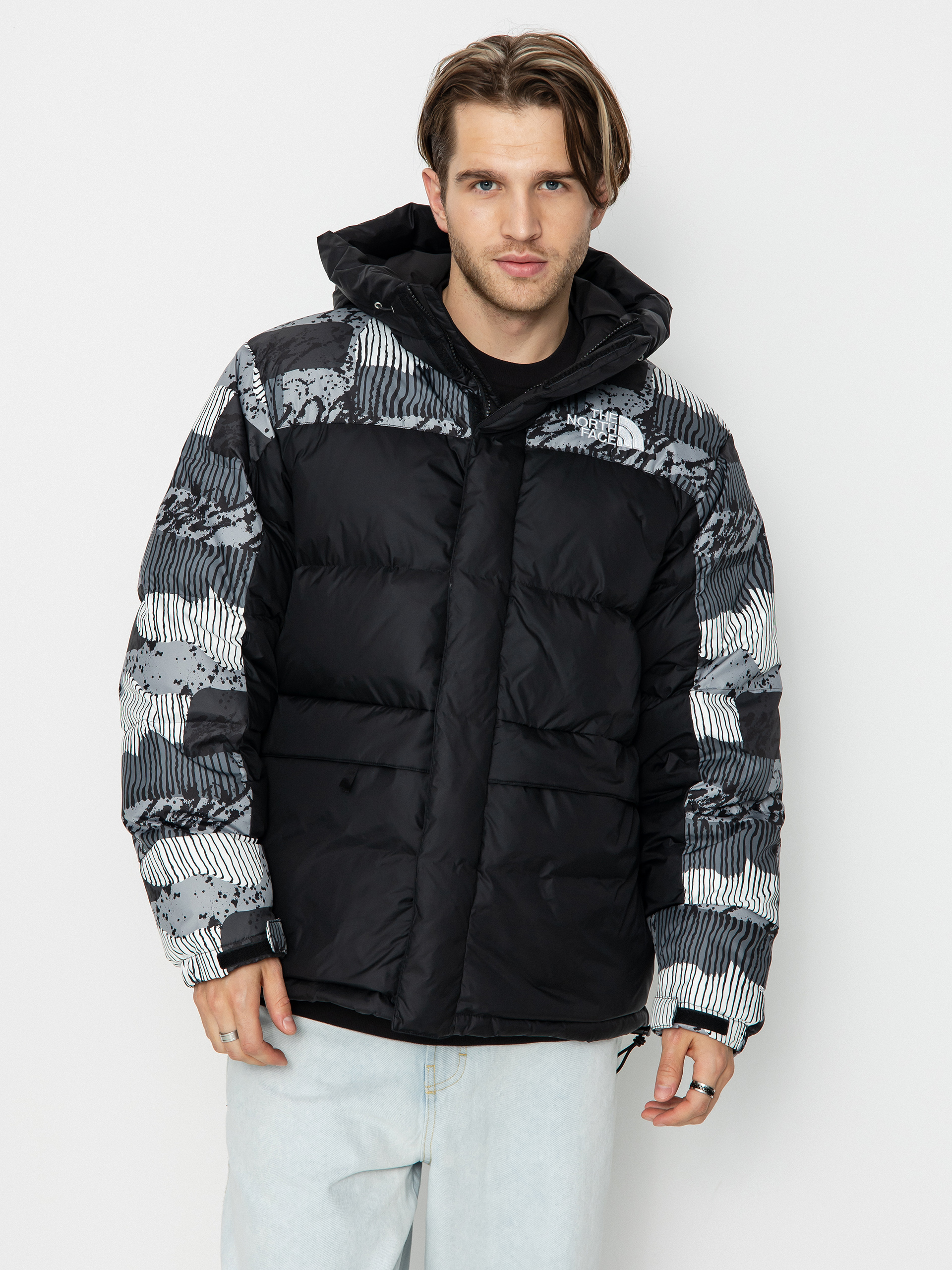 Bunda The North Face Hmlyn Down Parka (tnf black abst ysmp/nfb)