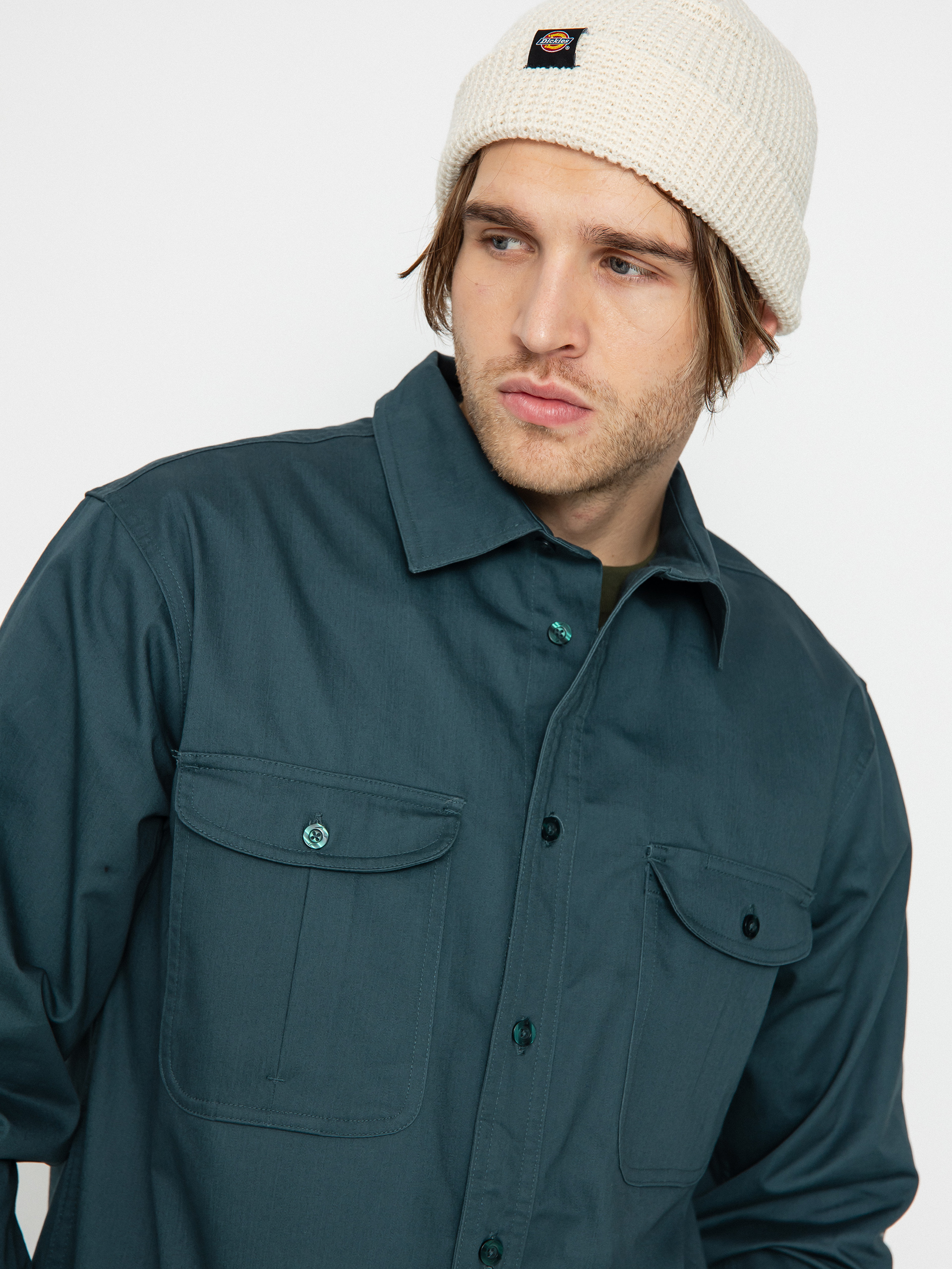 Košile Nike SB Tanglin (deep jungle)