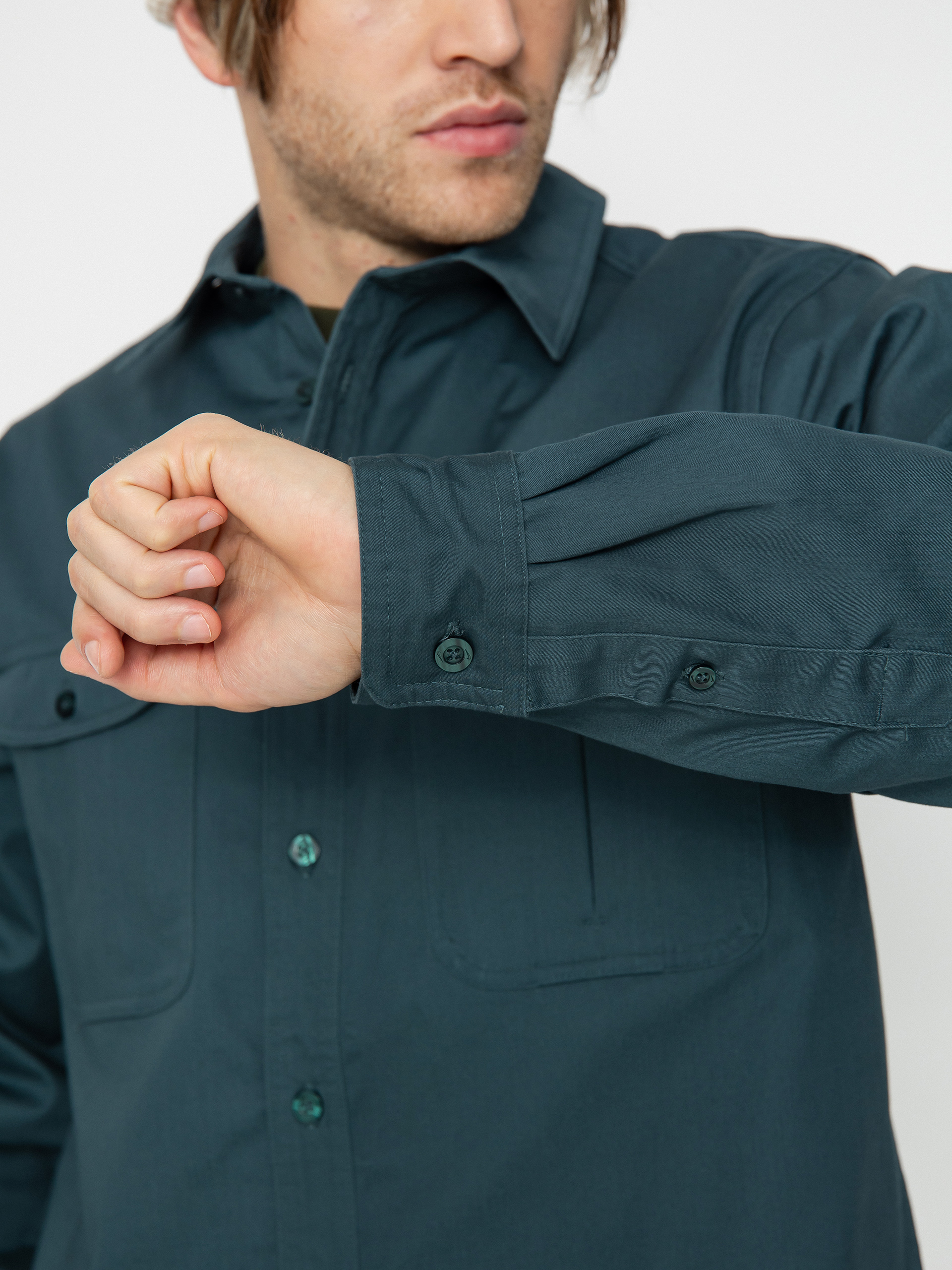 Košile Nike SB Tanglin (deep jungle)