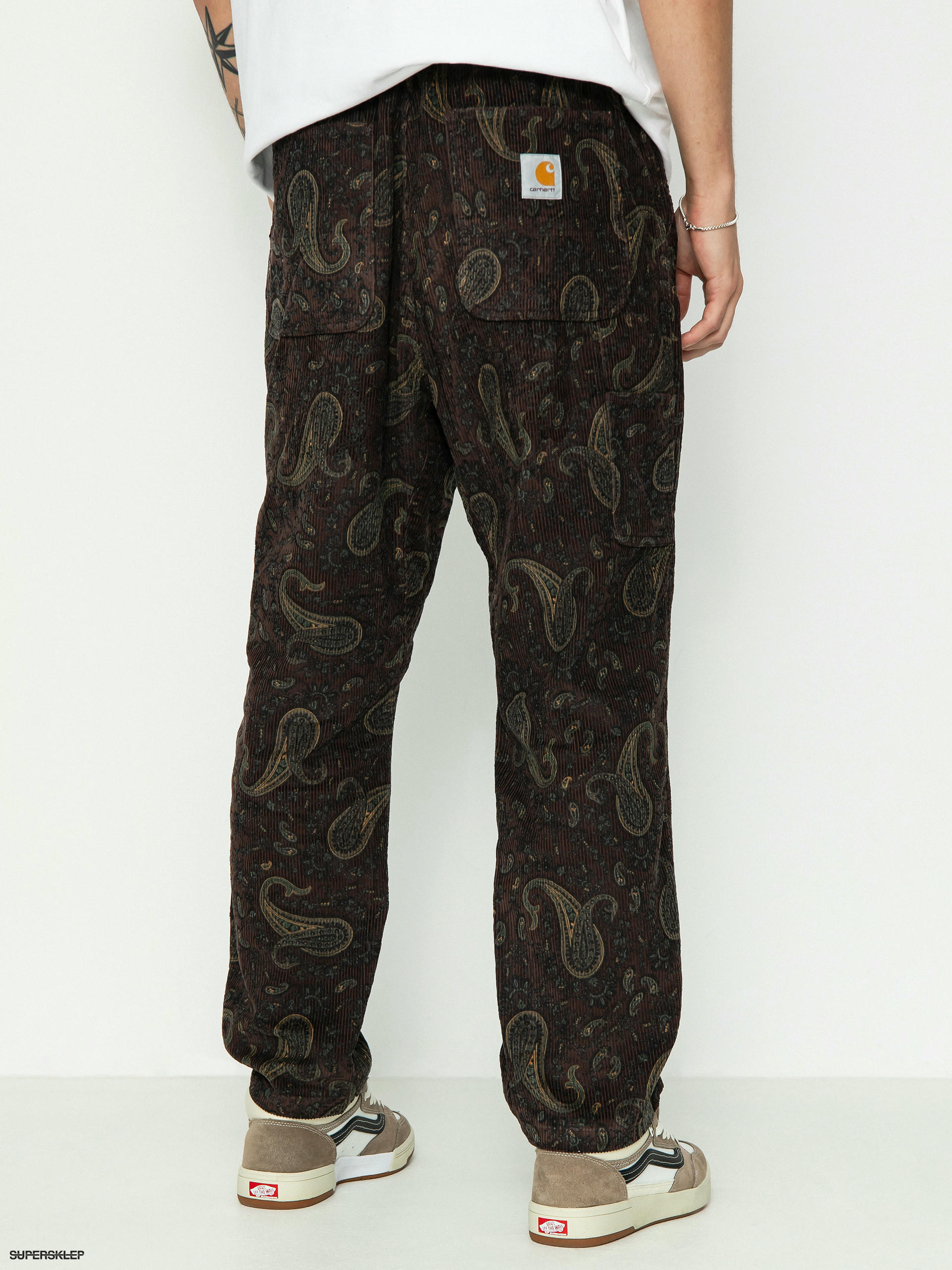 Kalhoty Carhartt WIP Flint (paisley print buckeye)