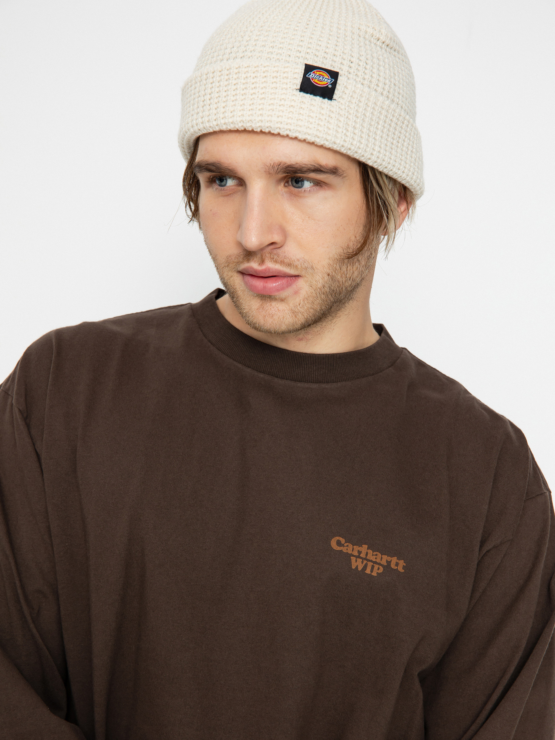 Triko Carhartt WIP Paisley (buckeye/deep h brown)