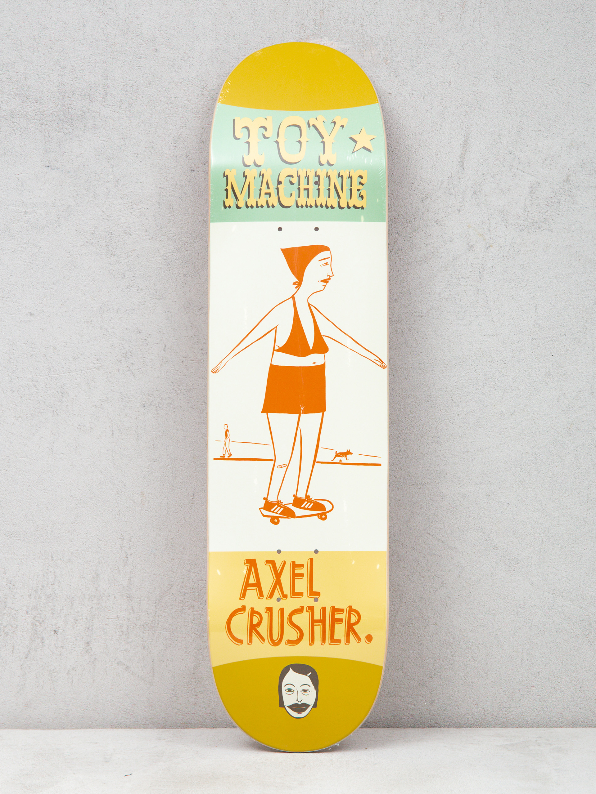 Deska Toy Machine Axel Kilgallen Ds (mustard/mint/white)