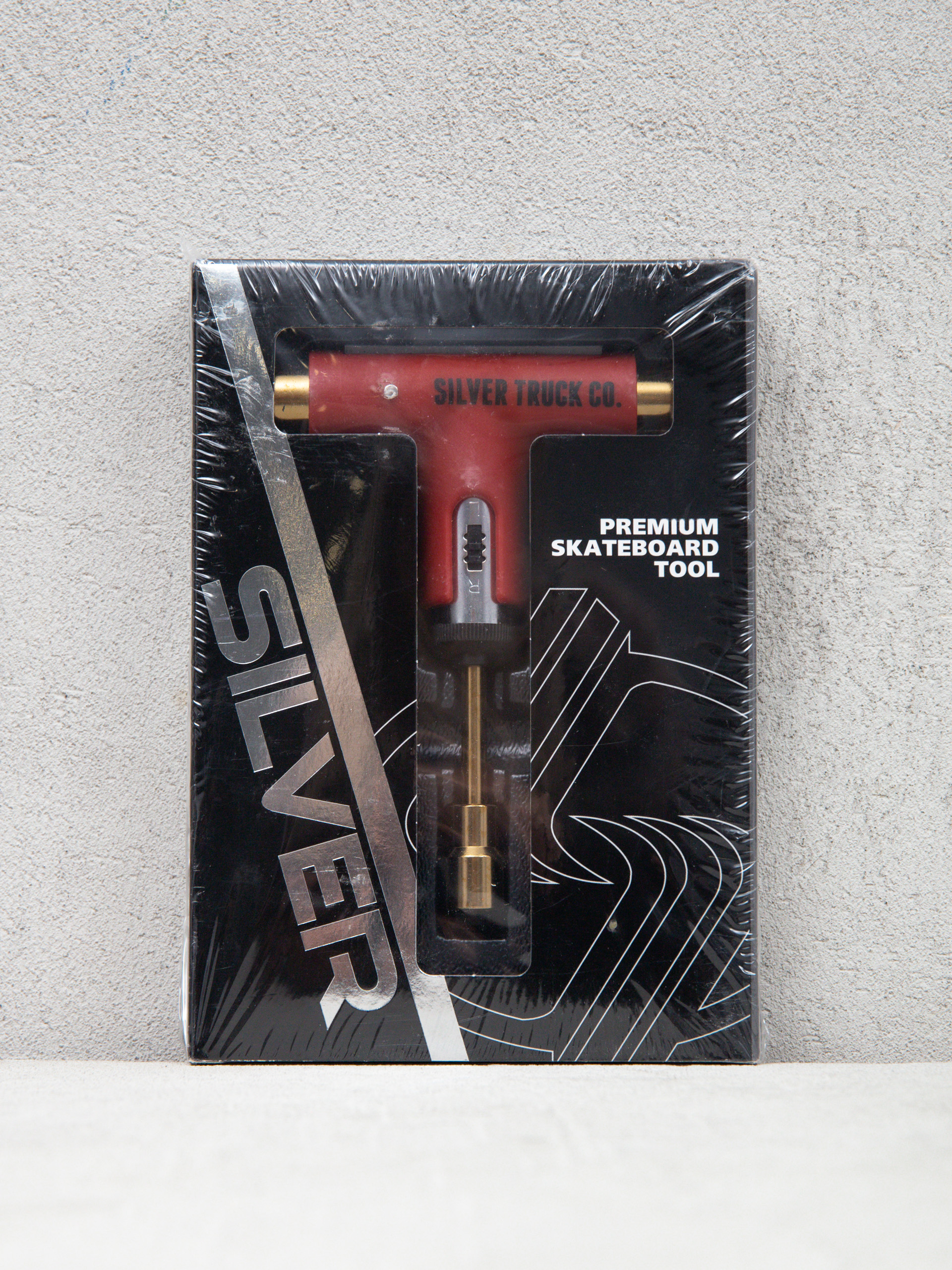 Příslušenství Silver Klíč Premium Skateboard Tool (red/gold)