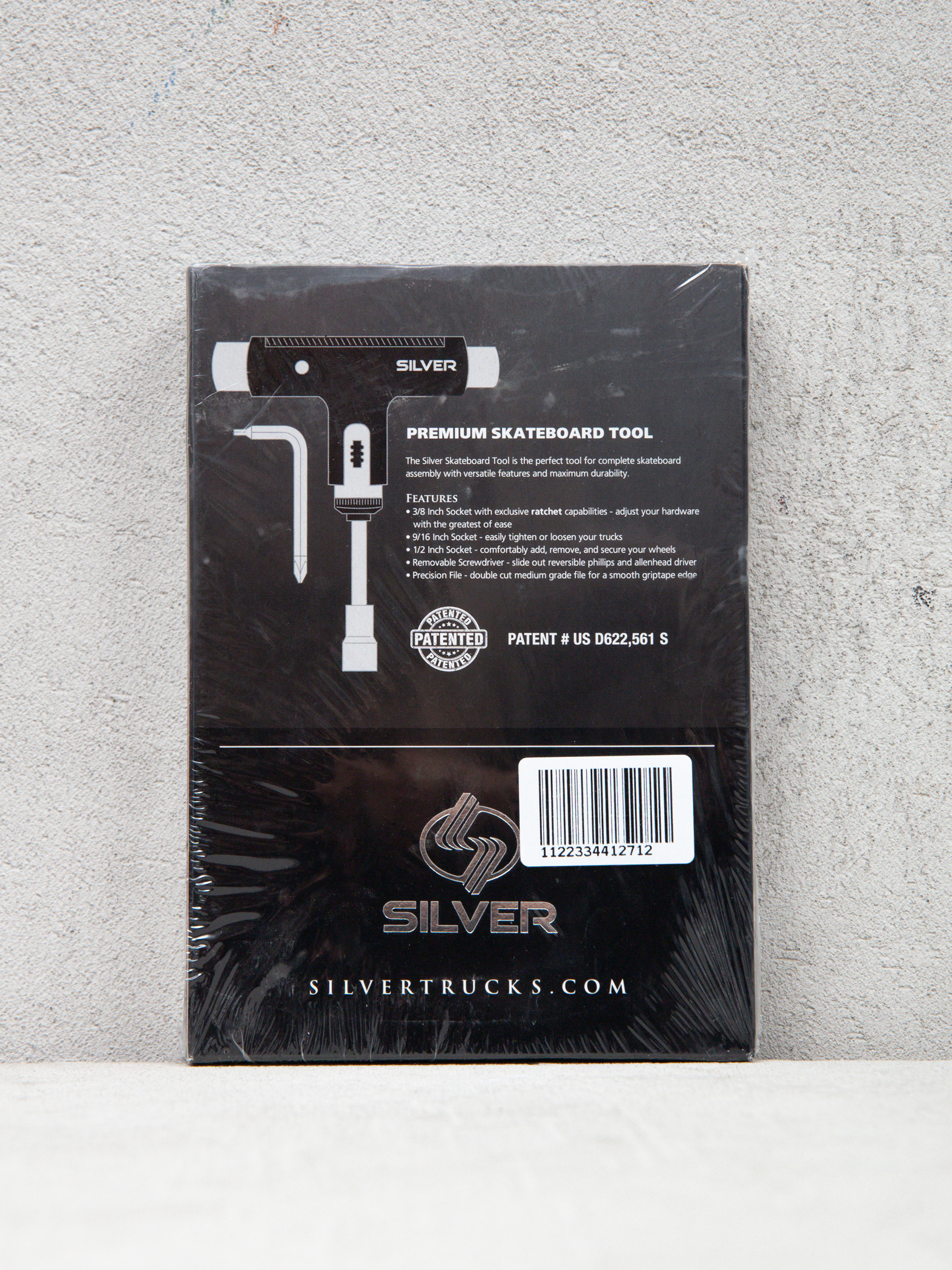 Příslušenství Silver Klíč Premium Skateboard Tool (red/gold)