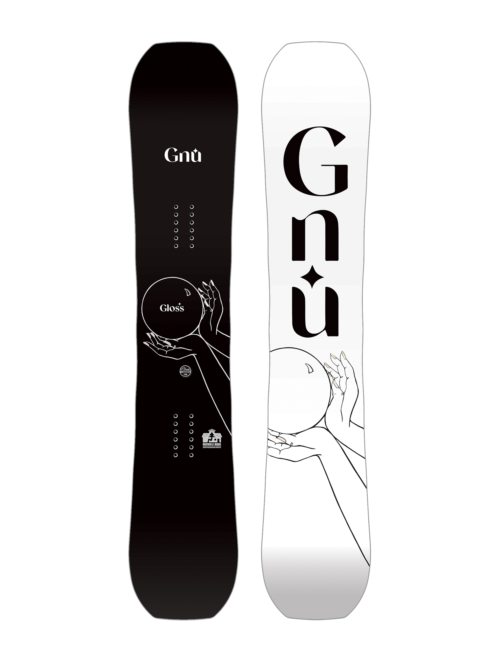 Dámská Snowboard Gnu Gloss 