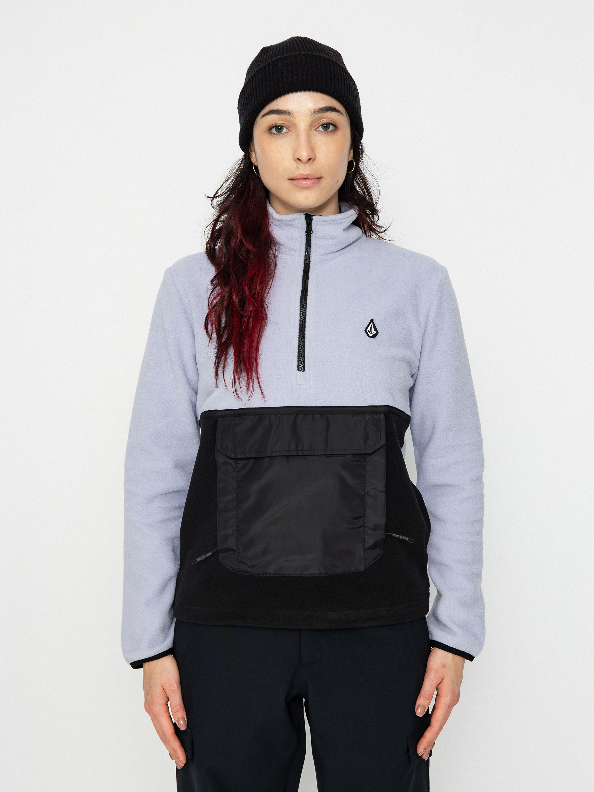 Dámská Termomikina Volcom Polar 1/2 Zip (lilac ash)