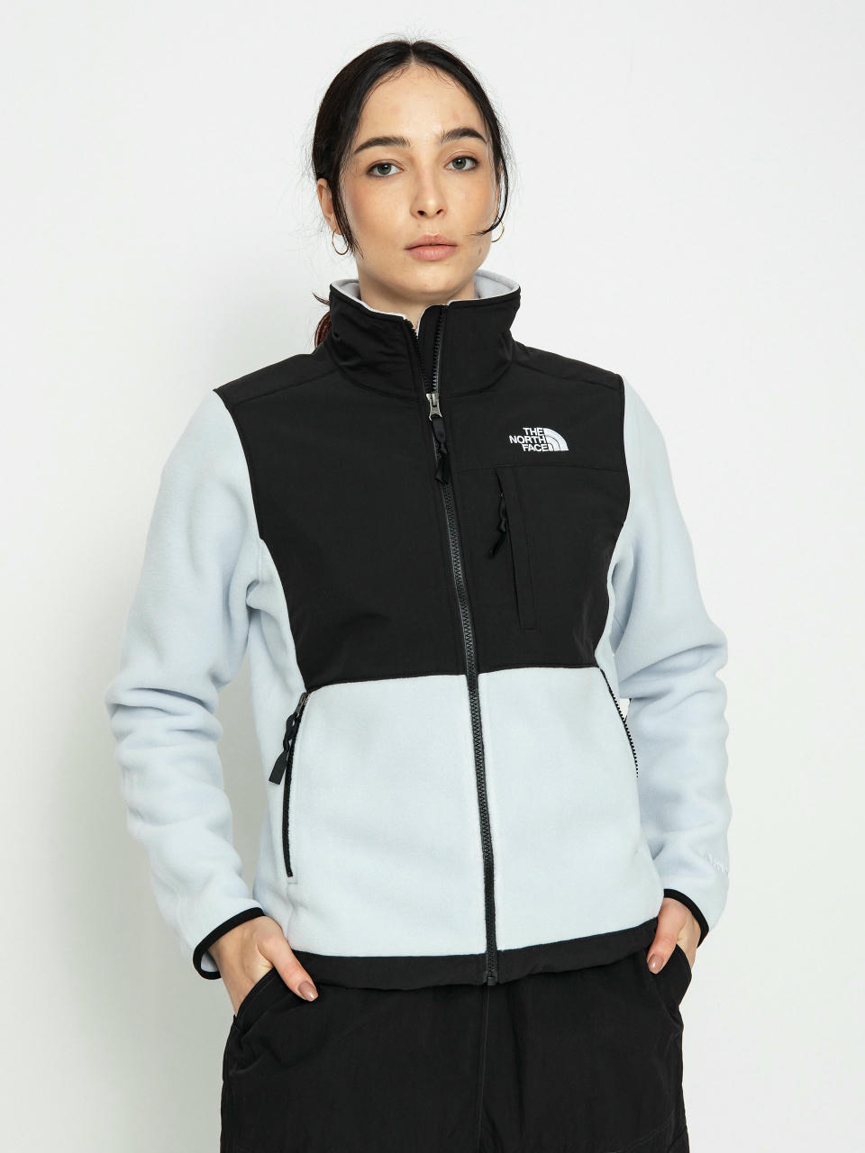 Bunda The North Face Denali Wmn (dusty periwinkle/tnfblk)