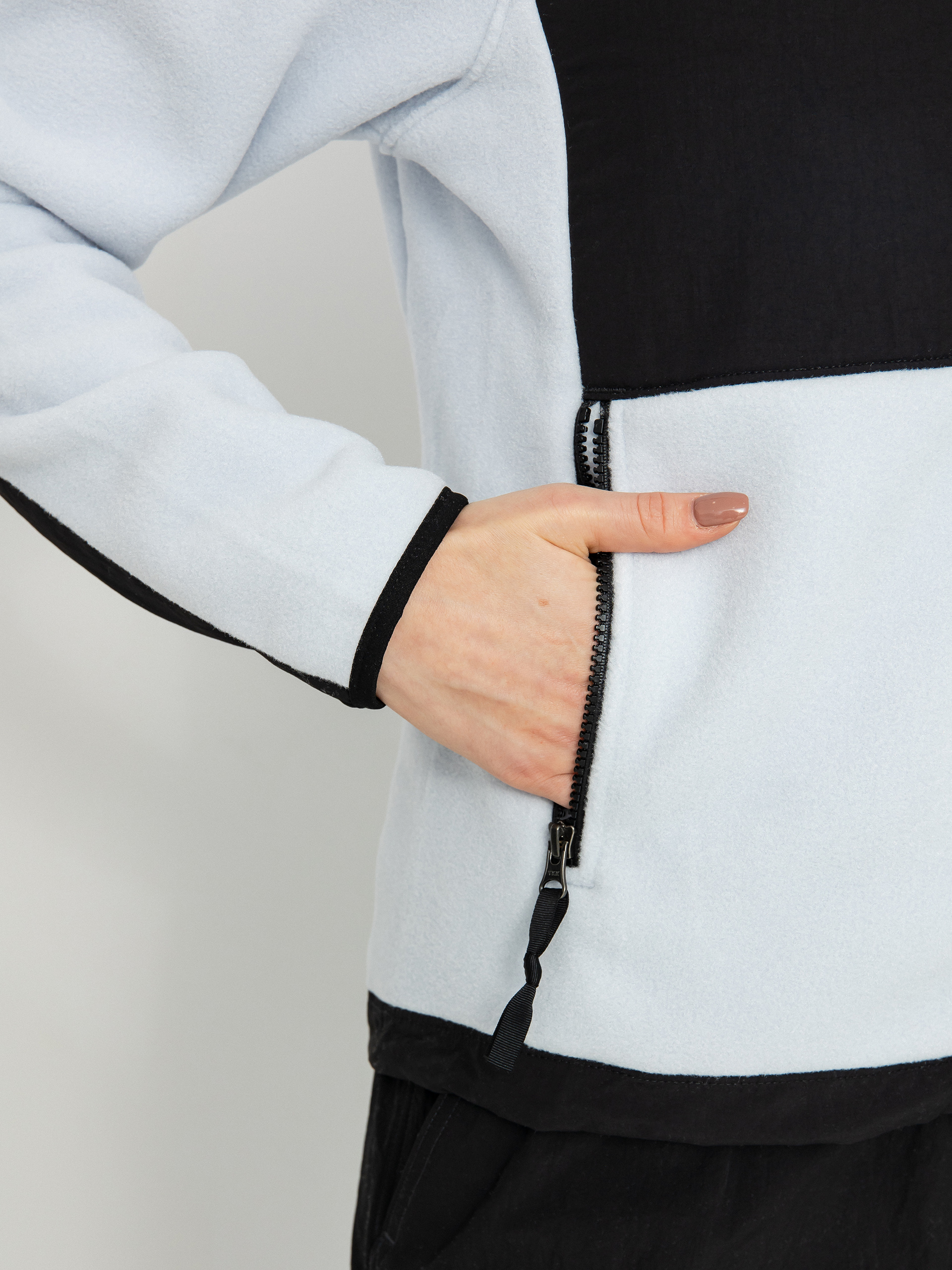 Bunda The North Face Denali Wmn (dusty periwinkle/tnfblk)