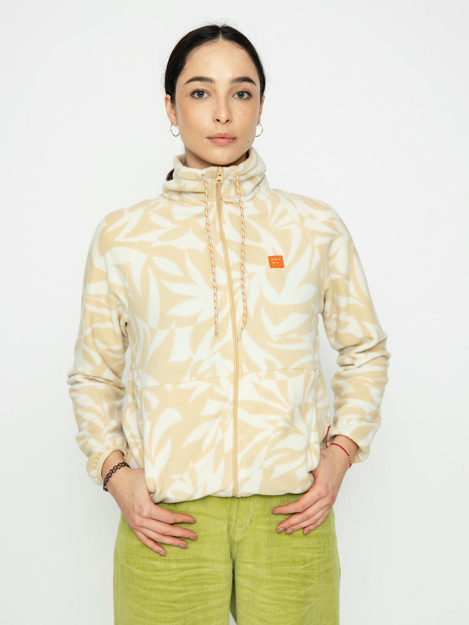 Fleecová mikina Billabong Boundary Zip Lite Wmn (oat)