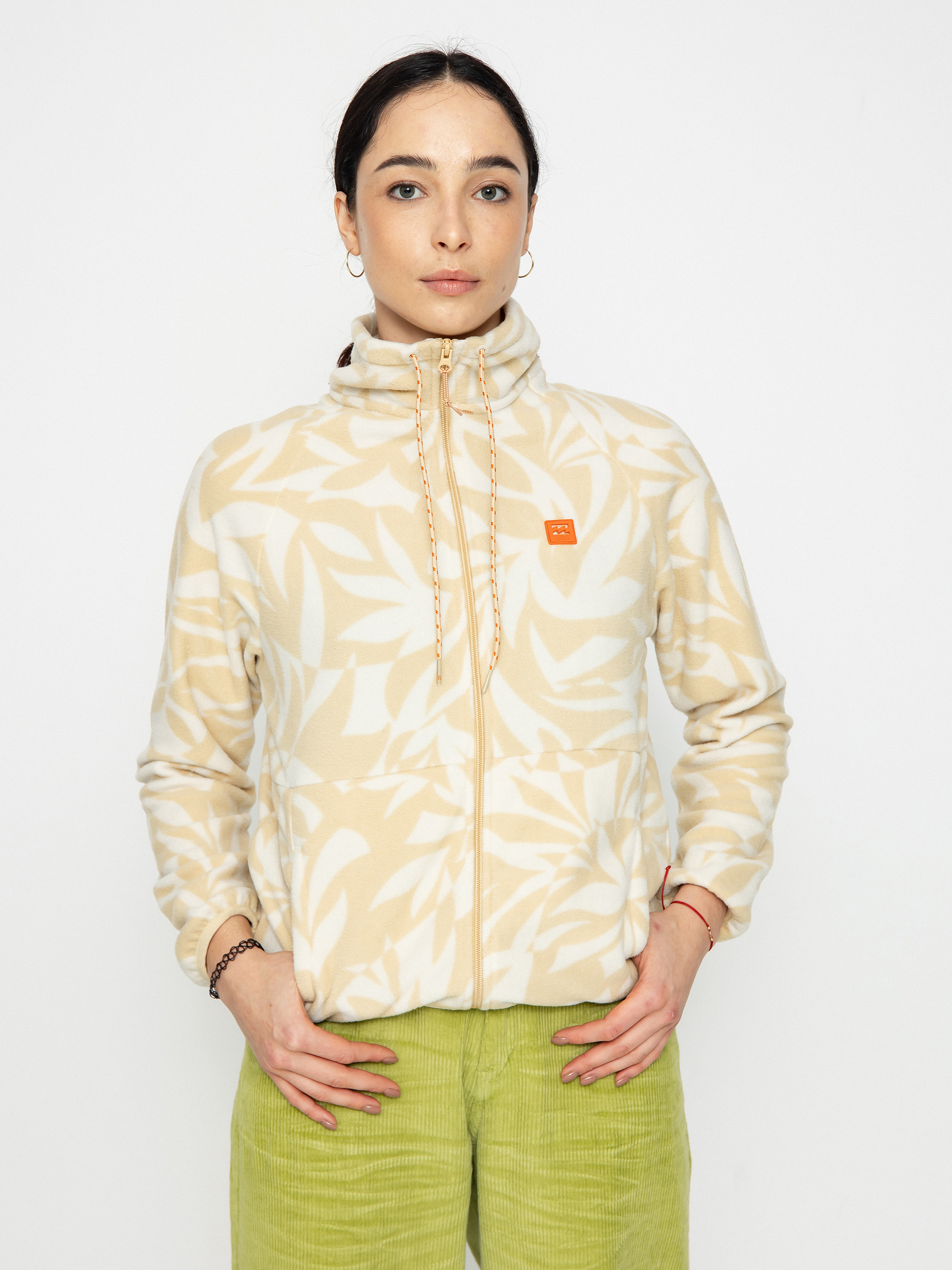 Fleecová mikina Billabong Boundary Zip Lite Wmn (oat)