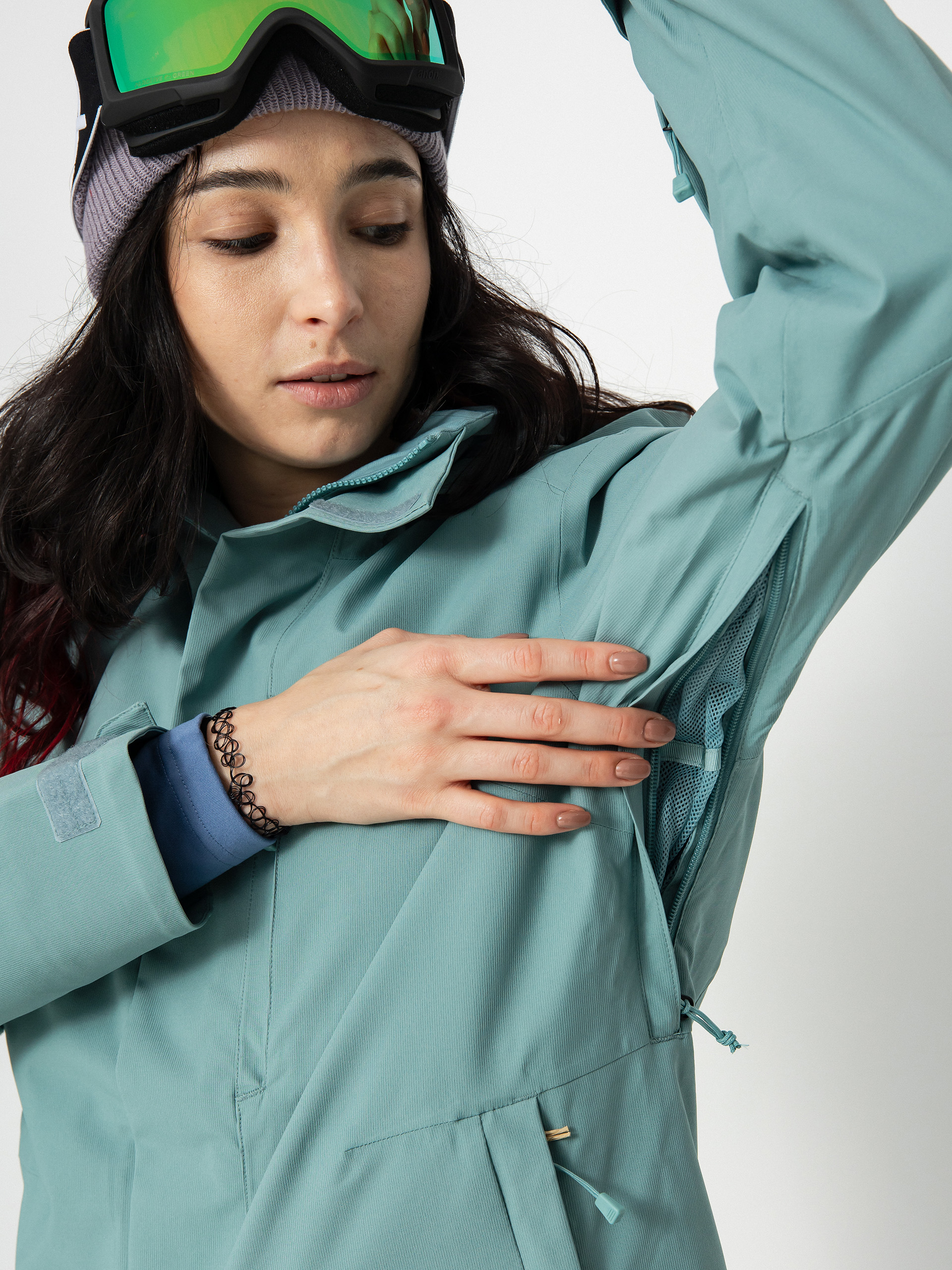 Dámská Snowboardová bunda Burton Jet Ridge (rock lichen)