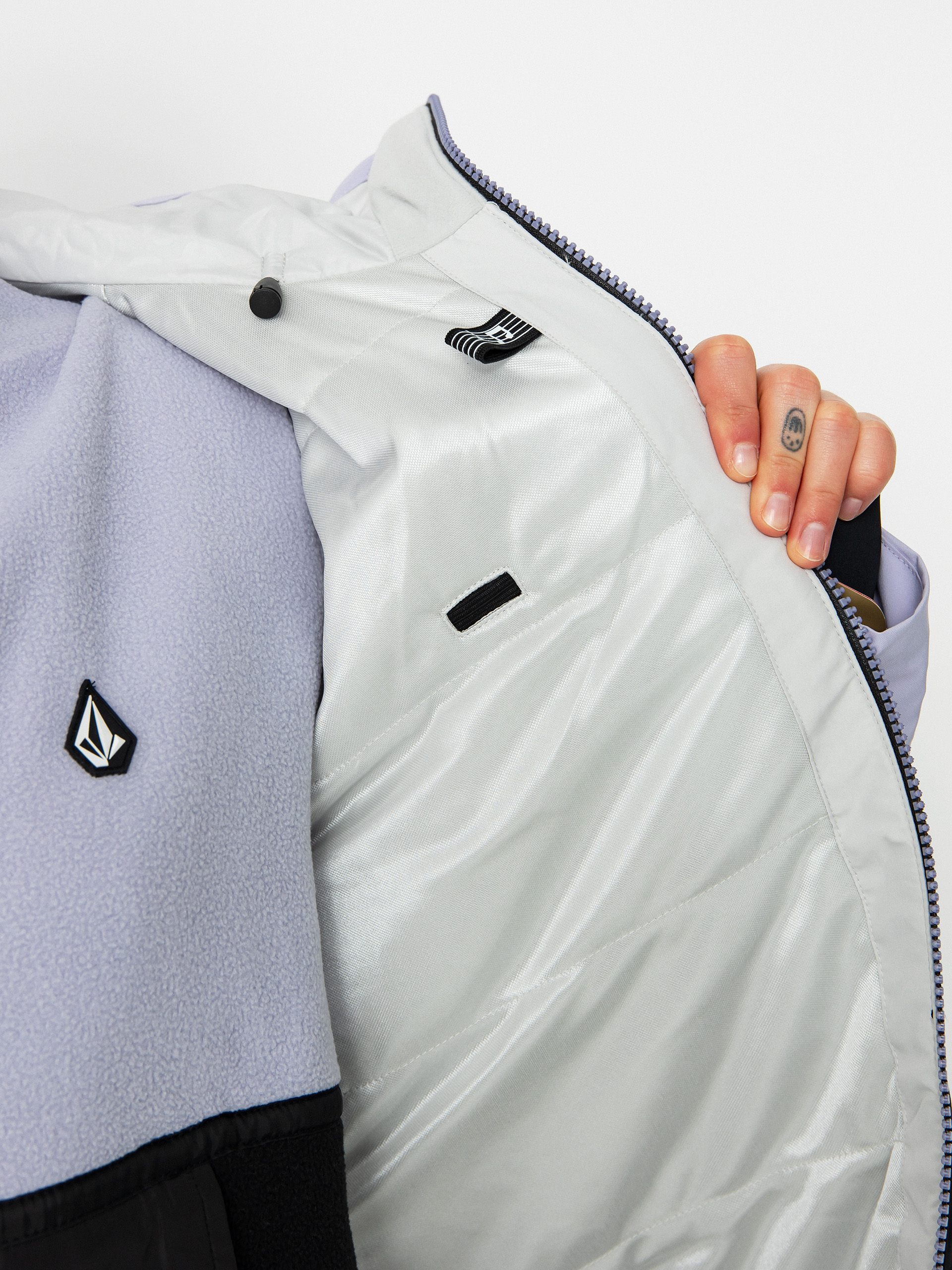 Dámská Snowboardová bunda Volcom 3D Stretch Gore (lilac ash)
