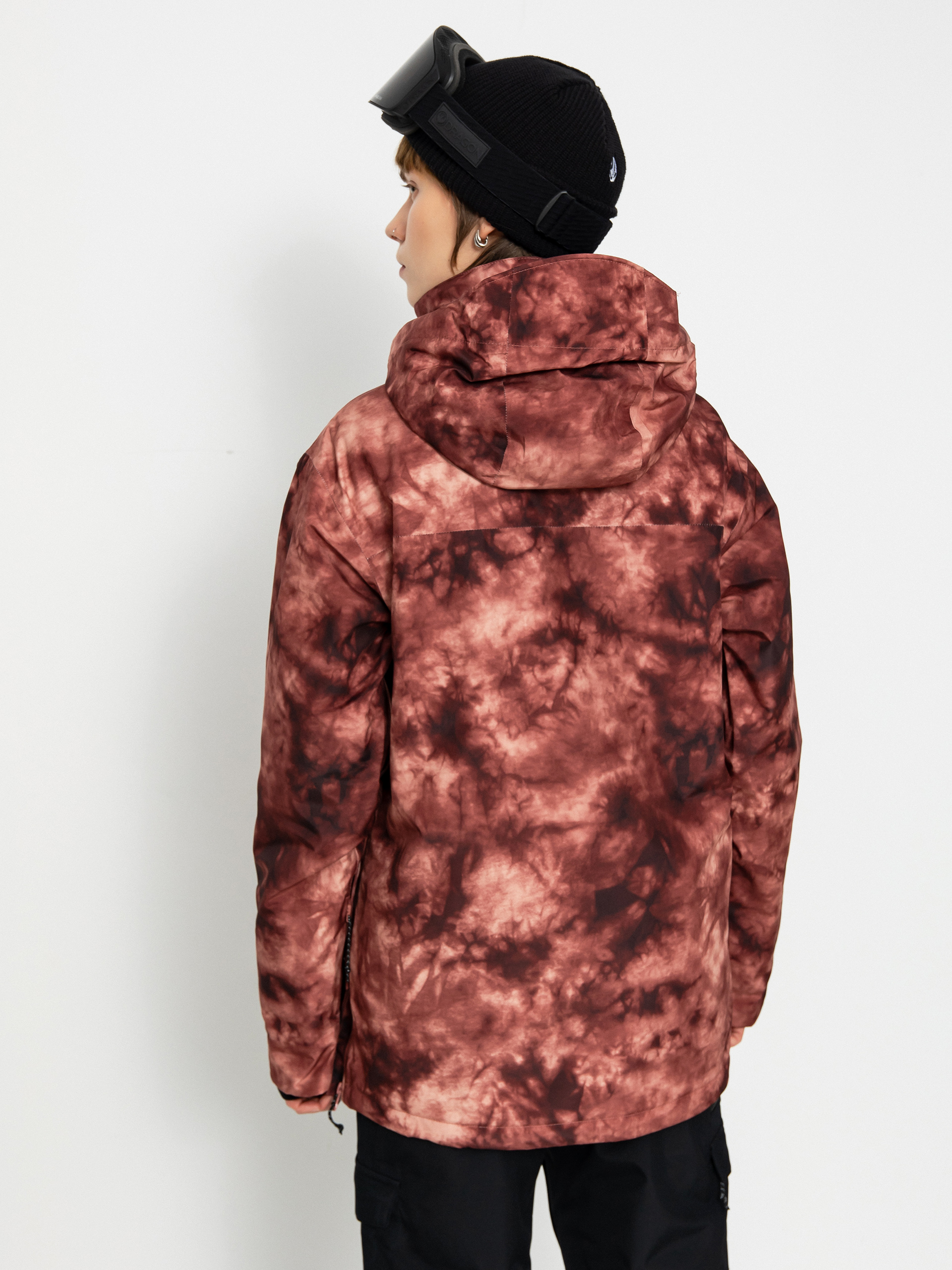 Dámská Snowboardová bunda Volcom Fern Ins Gore Pullover (pink salt wash)