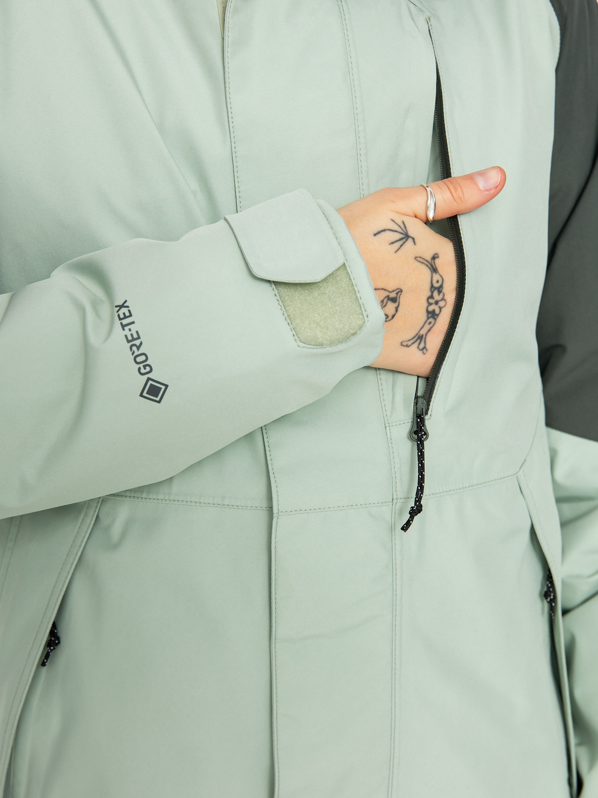 Dámská Snowboardová bunda Volcom V.Co Aris Ins Gore (sage frost)